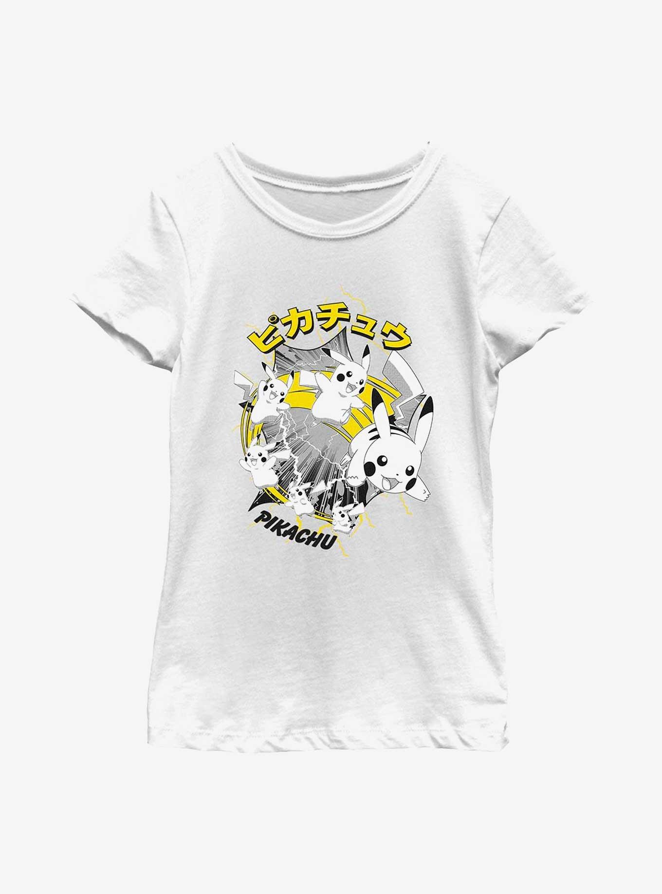 Pokemon Pikachu Speed Flash Youth Girls T-Shirt, , hi-res