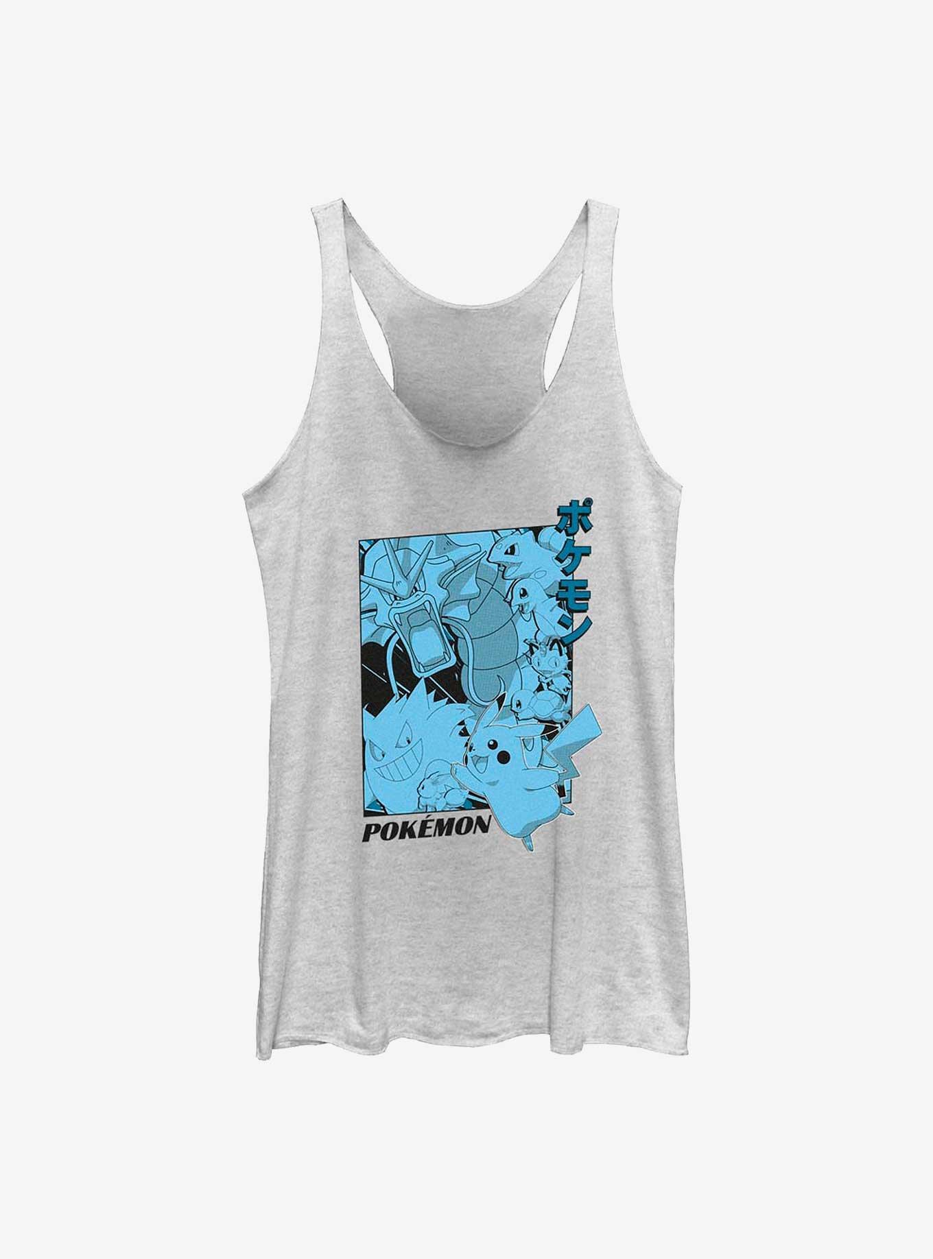 Pokemon All Stars Manga Style Womens Tank Top, , hi-res