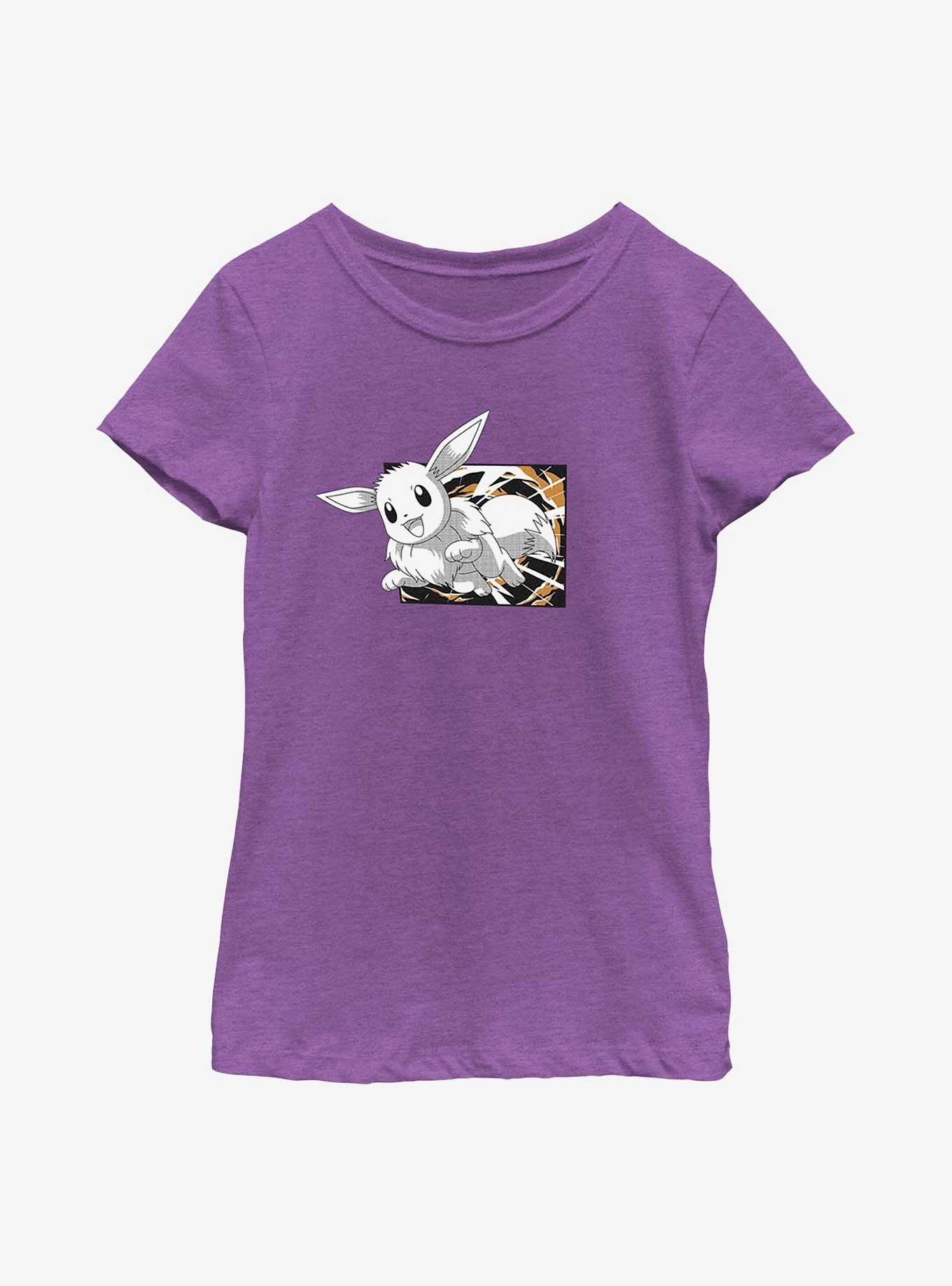 Pokemon Eevee Jump Youth Girls T-Shirt, , hi-res