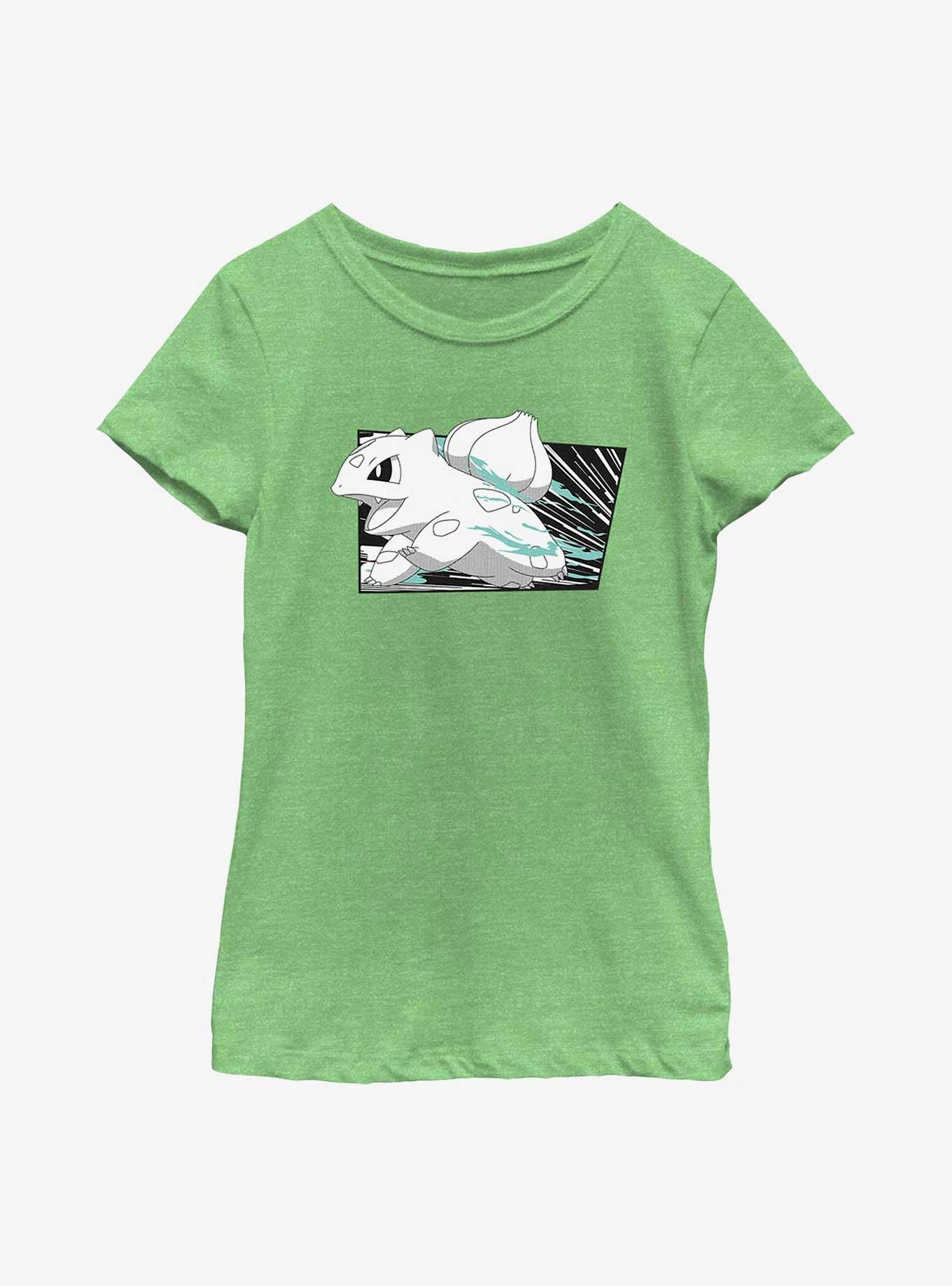 Pokemon Bulbasaur Run Youth Girls T-Shirt, , hi-res