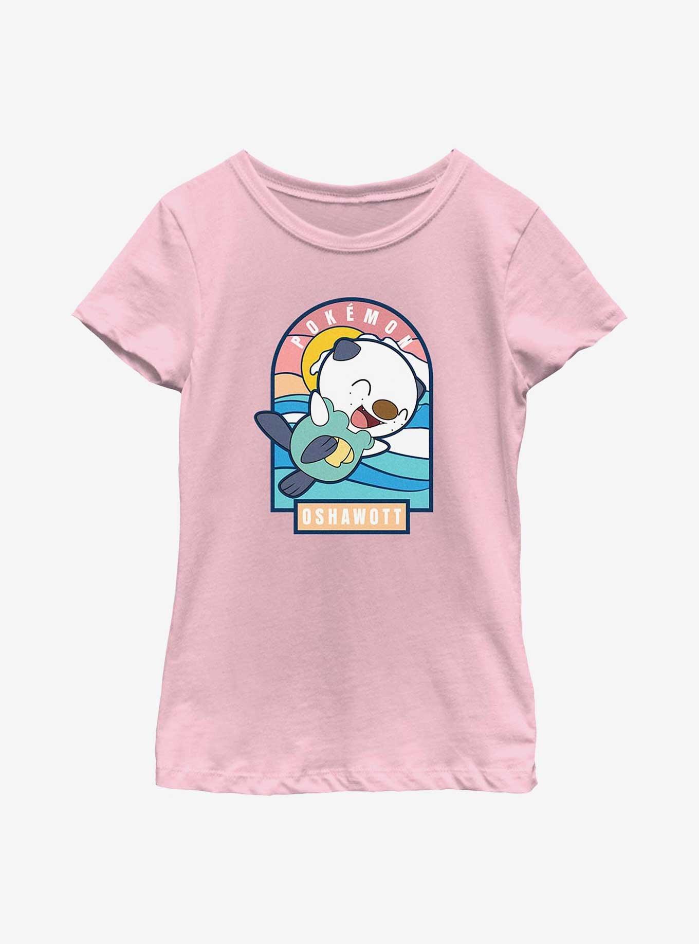 Pokemon Playful Oshawott Youth Girls T-Shirt, , hi-res