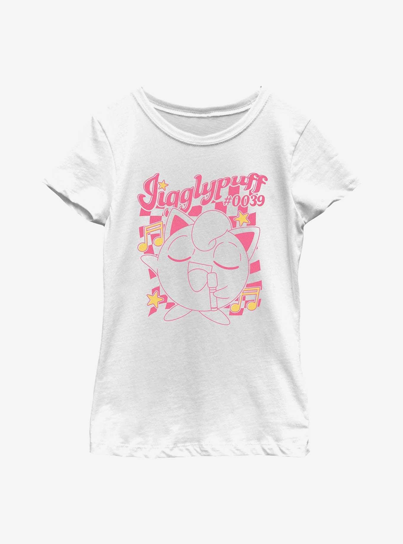 Pokemon Jigglypuff Sings Youth Girls T-Shirt, , hi-res