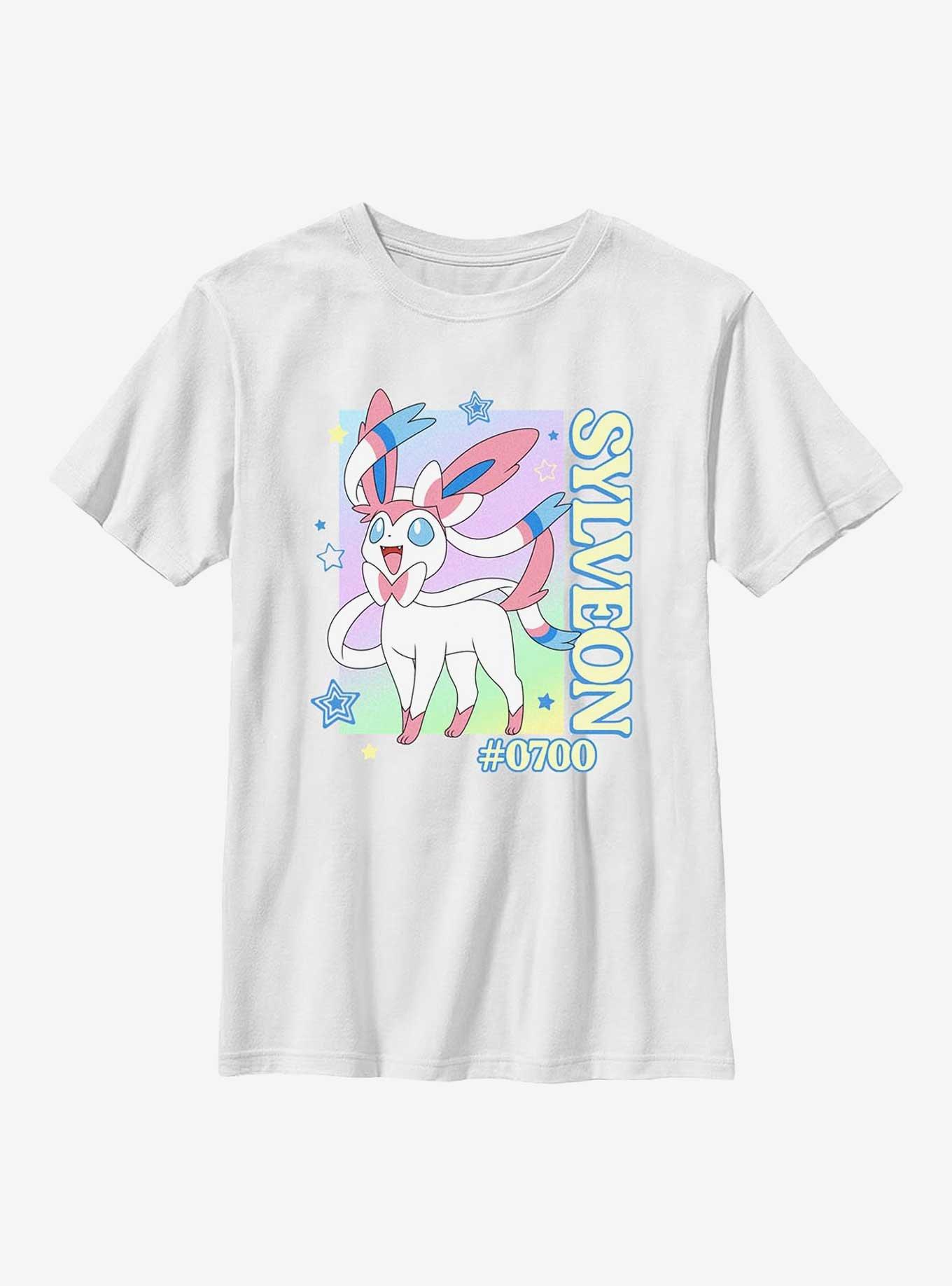 Pokemon Sylveon Poster Style Youth T-Shirt, , hi-res