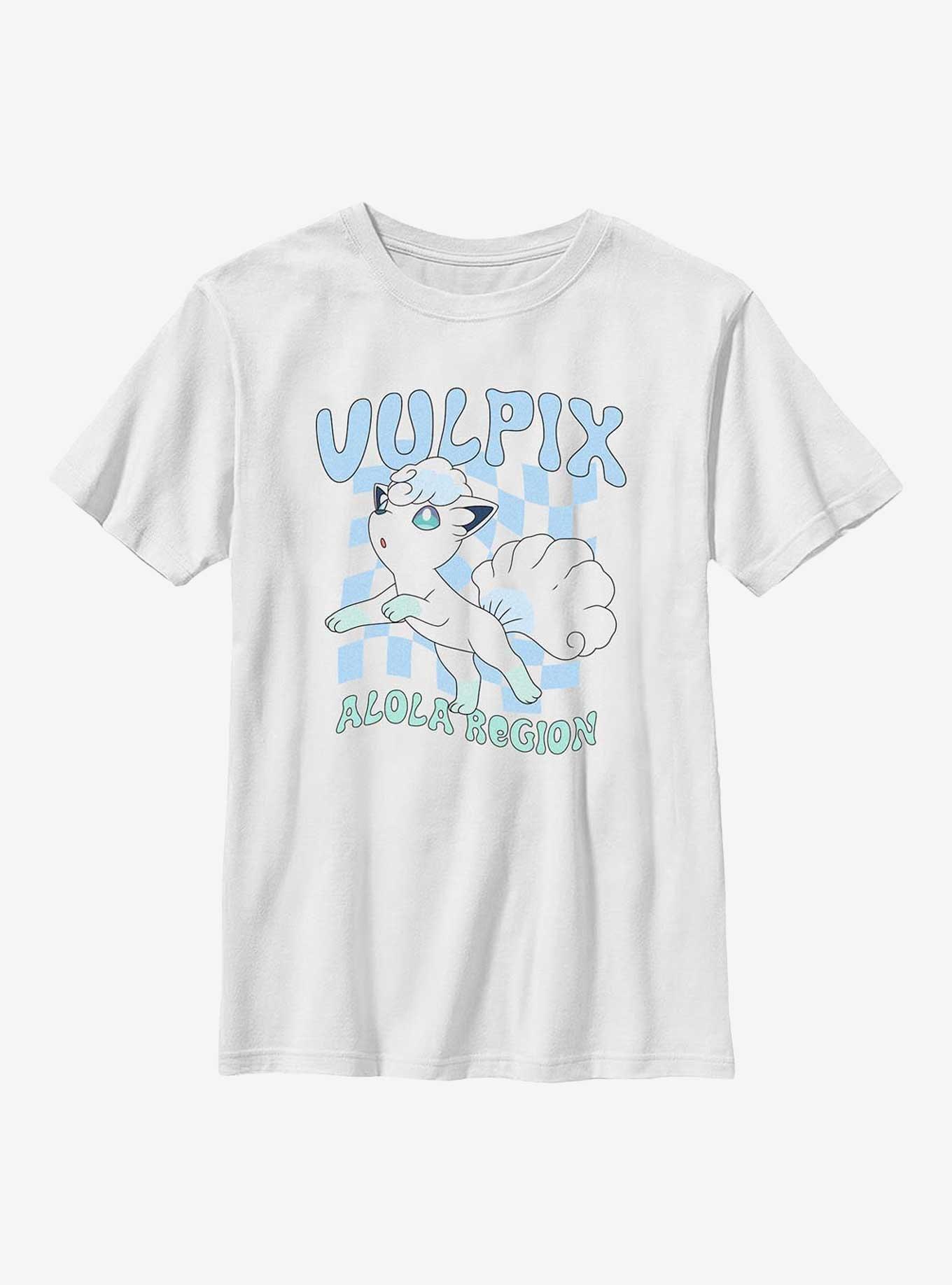 Pokemon Alola Region Vulpix Youth T-Shirt, , hi-res