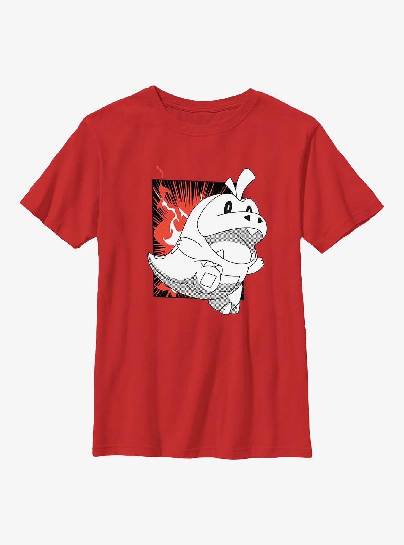 Pokemon Fuecoco Run Youth T-Shirt, , hi-res