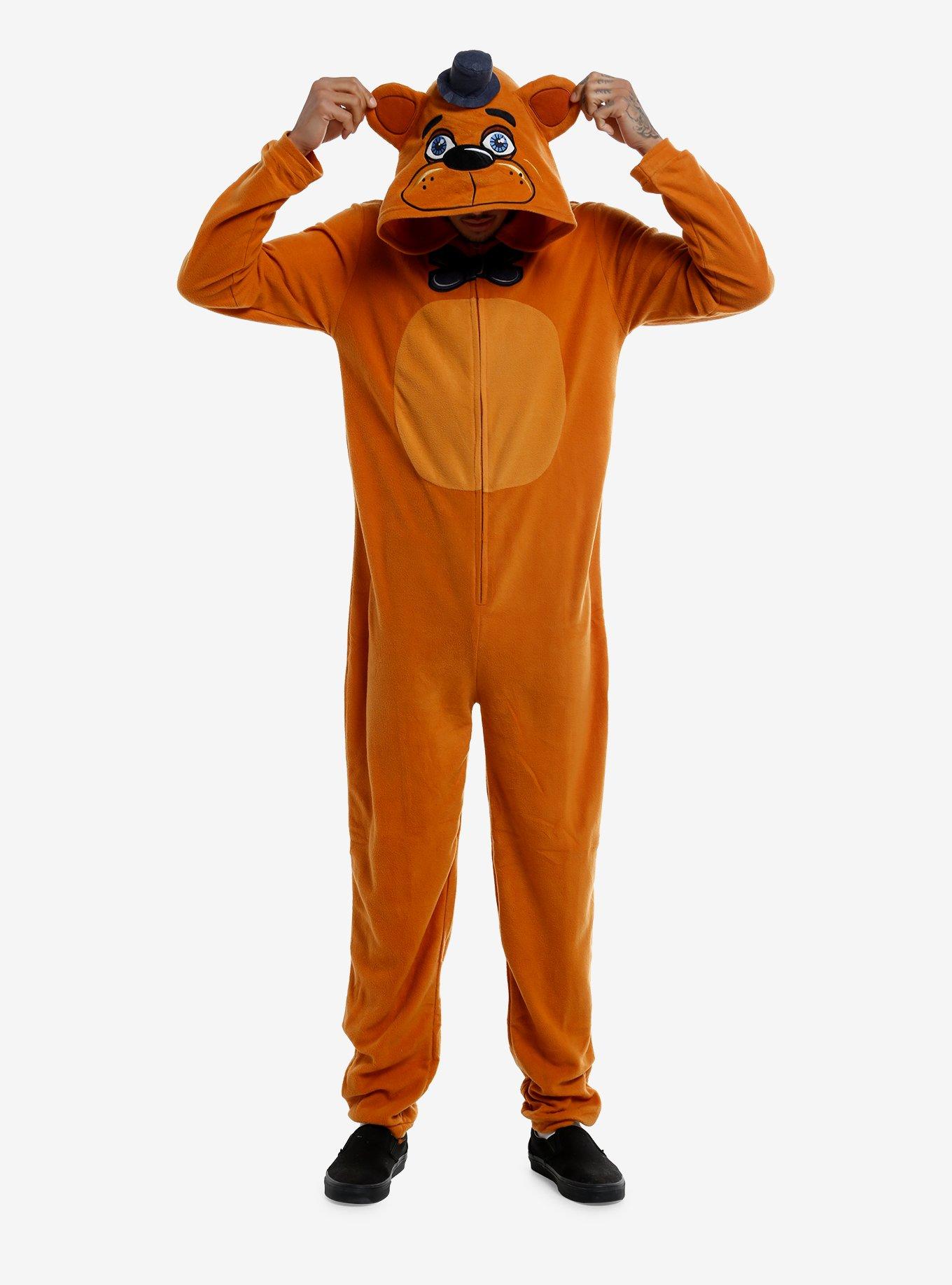 Five Nights At Freddy's Freddy Kigurumi, BROWN, hi-res