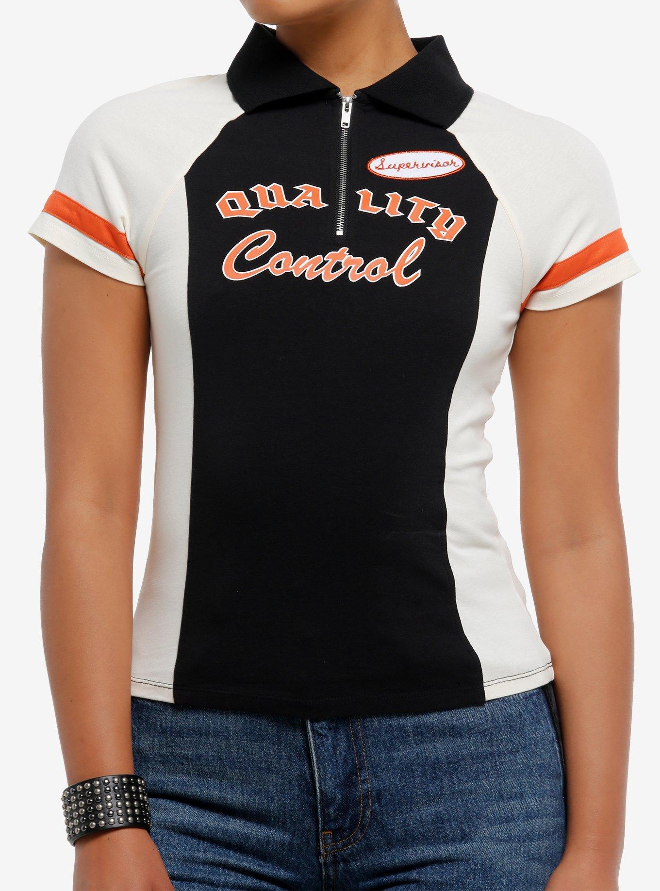 Social Collision Quality Control Half-Zip Collar Girls Raglan T-Shirt, , hi-res
