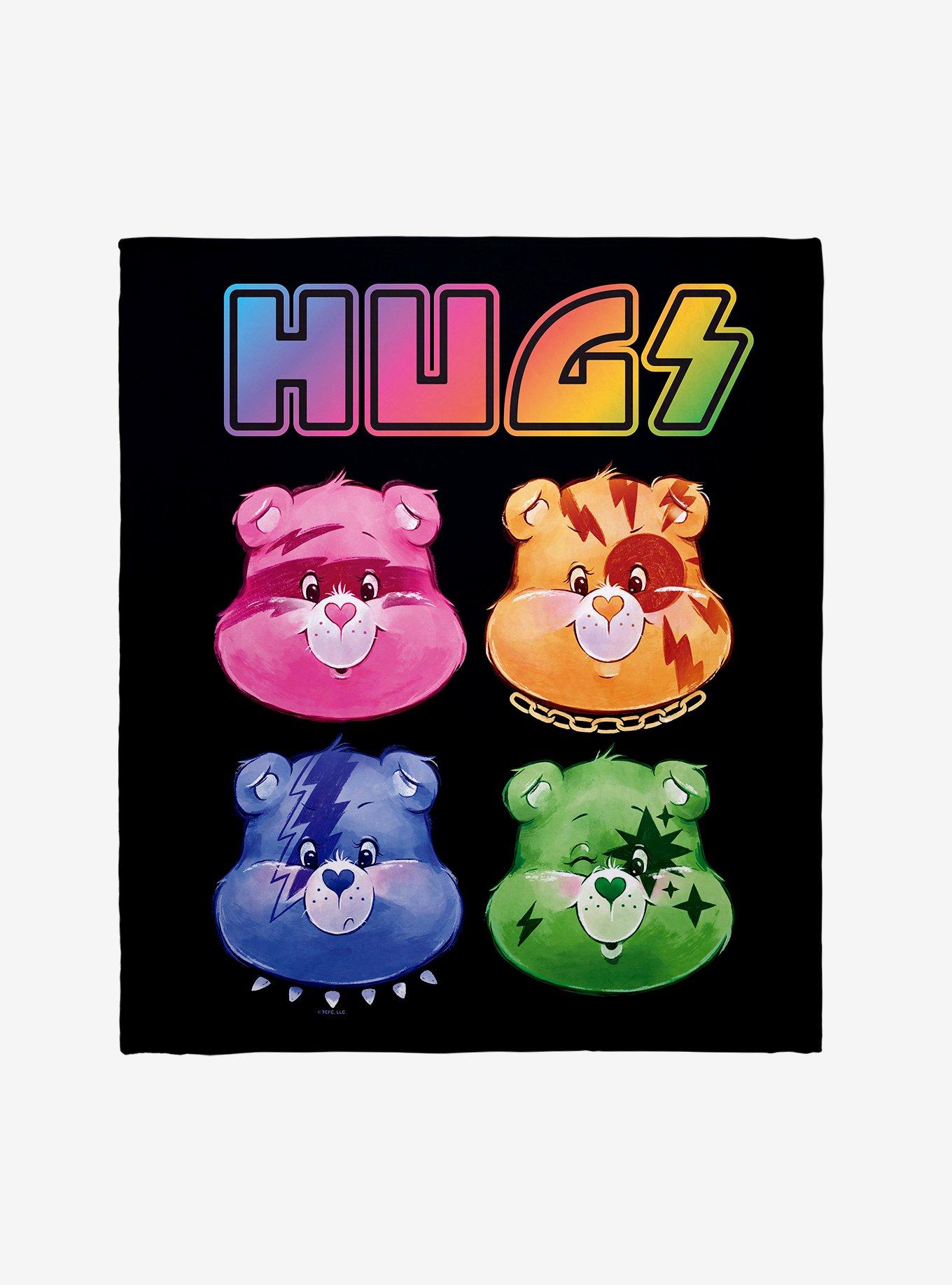 Care Bears Hugs Bears Throw Blanket, , hi-res