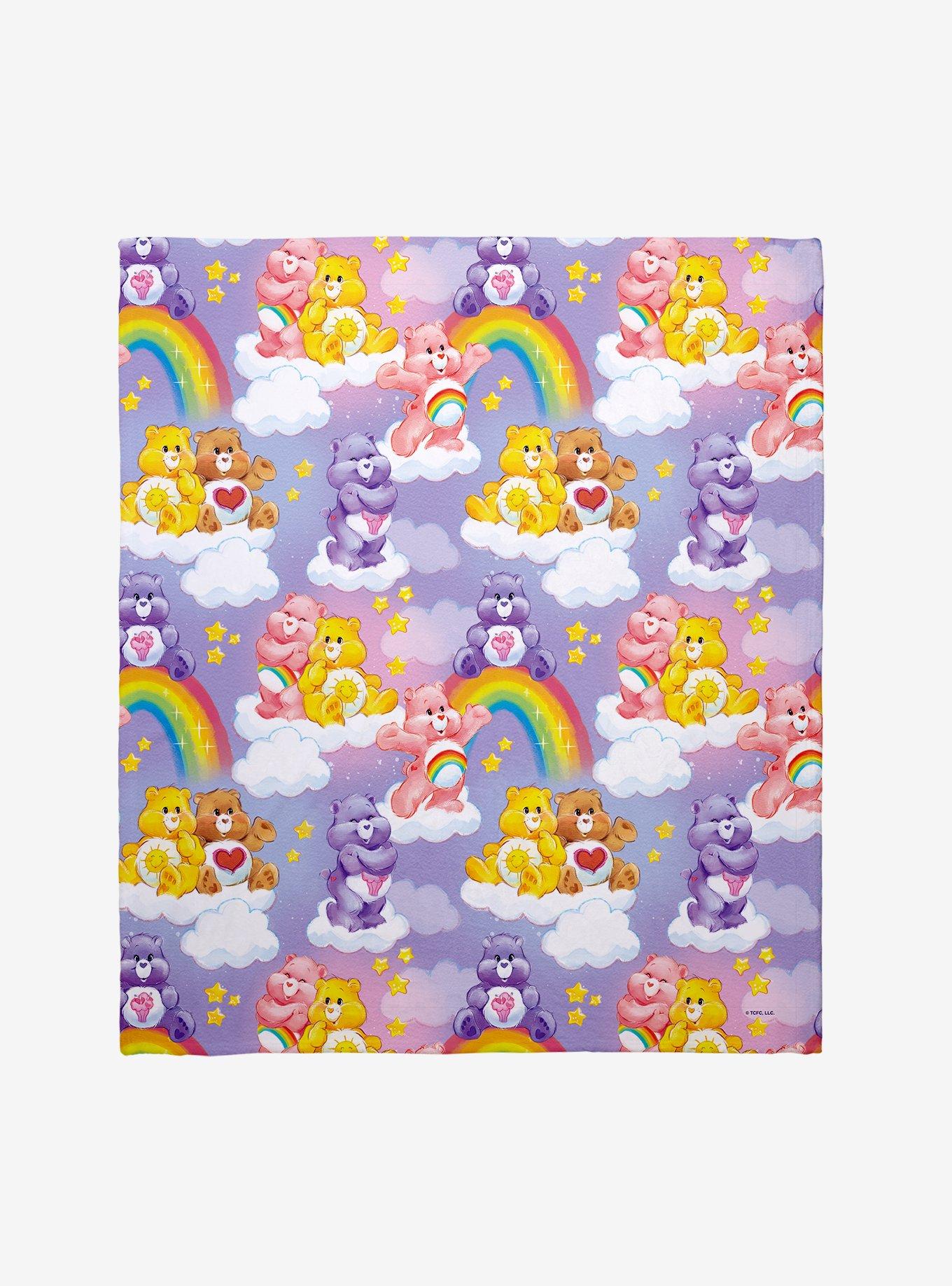 Care Bears Care-A-Lot Bears Throw Blanket, , hi-res