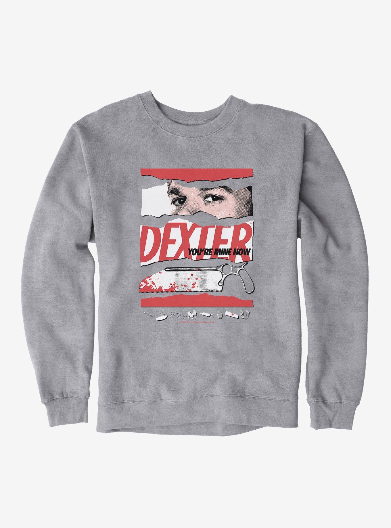 Dexter You're Mine Now Sweatshirt, SPORT GRAY, hi-res