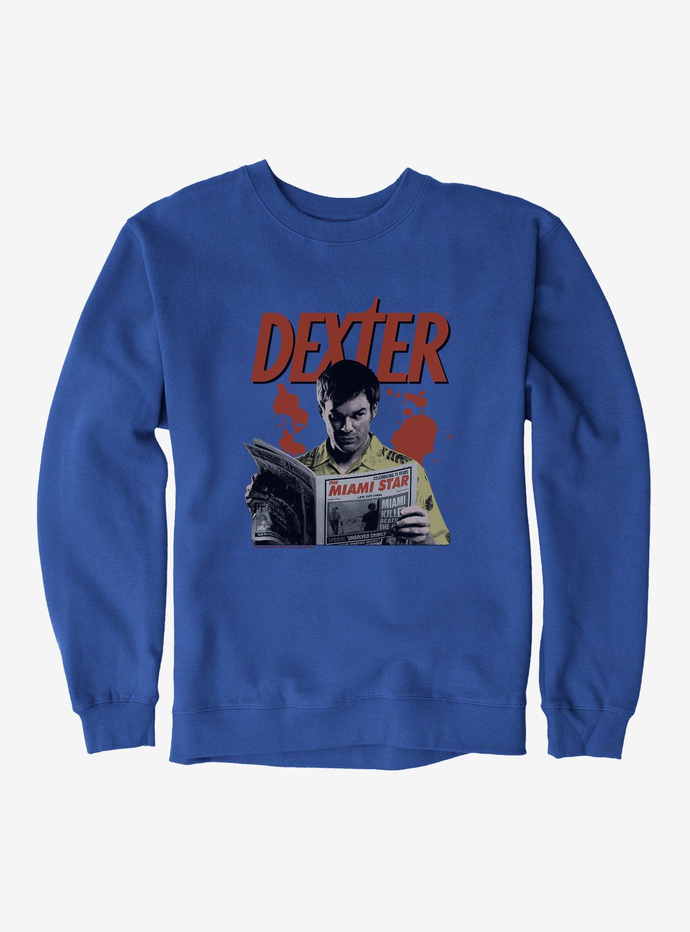 Dexter The Miami Star Sweatshirt, ROYAL, hi-res