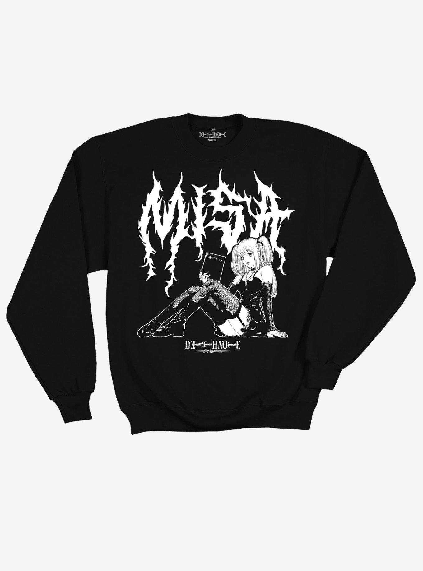 Death Note Misa Metal Girls Sweatshirt, , hi-res