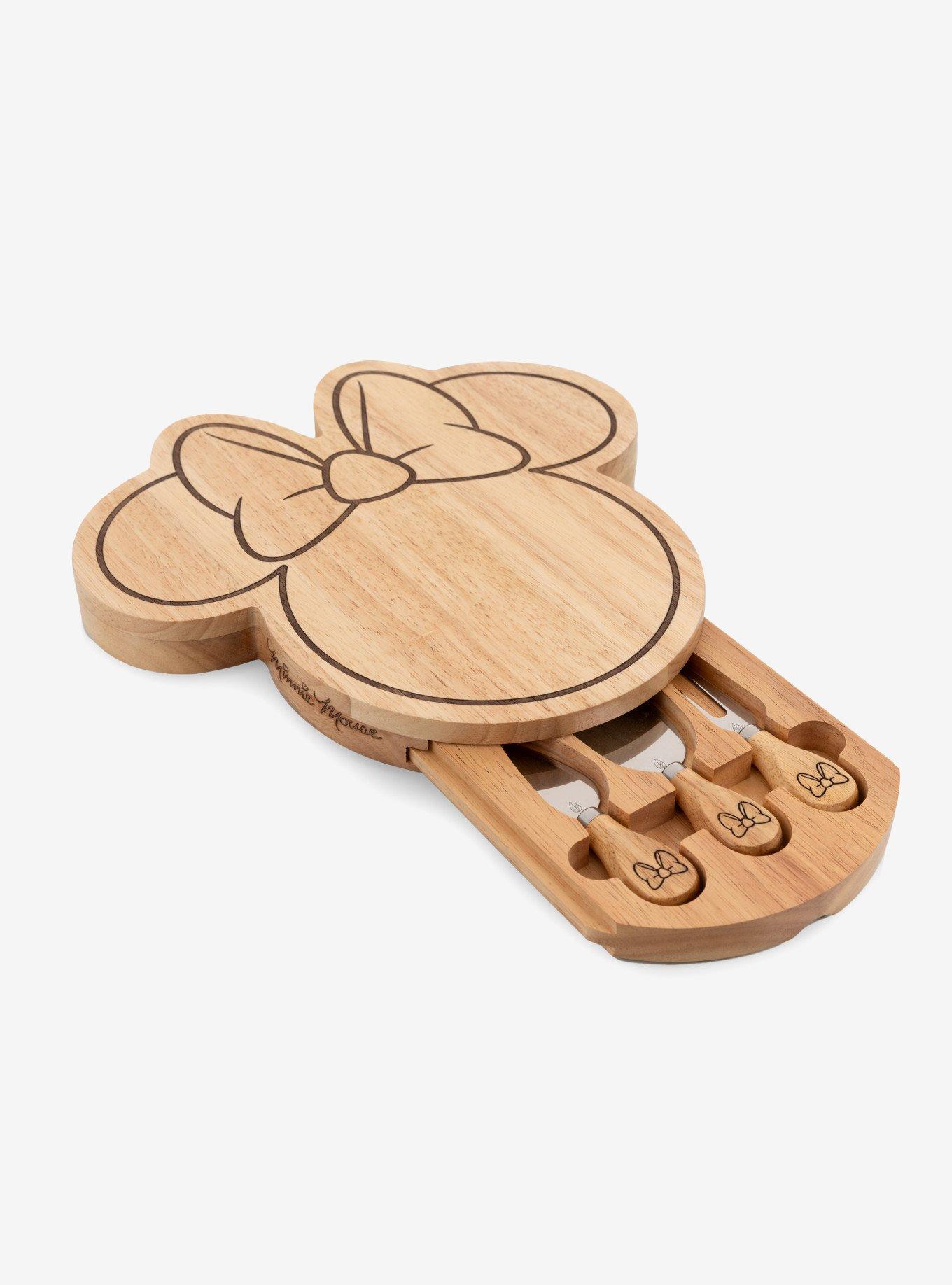 Disney Minnie Mouse Head Shaped Cheese Board with Tools, , hi-res