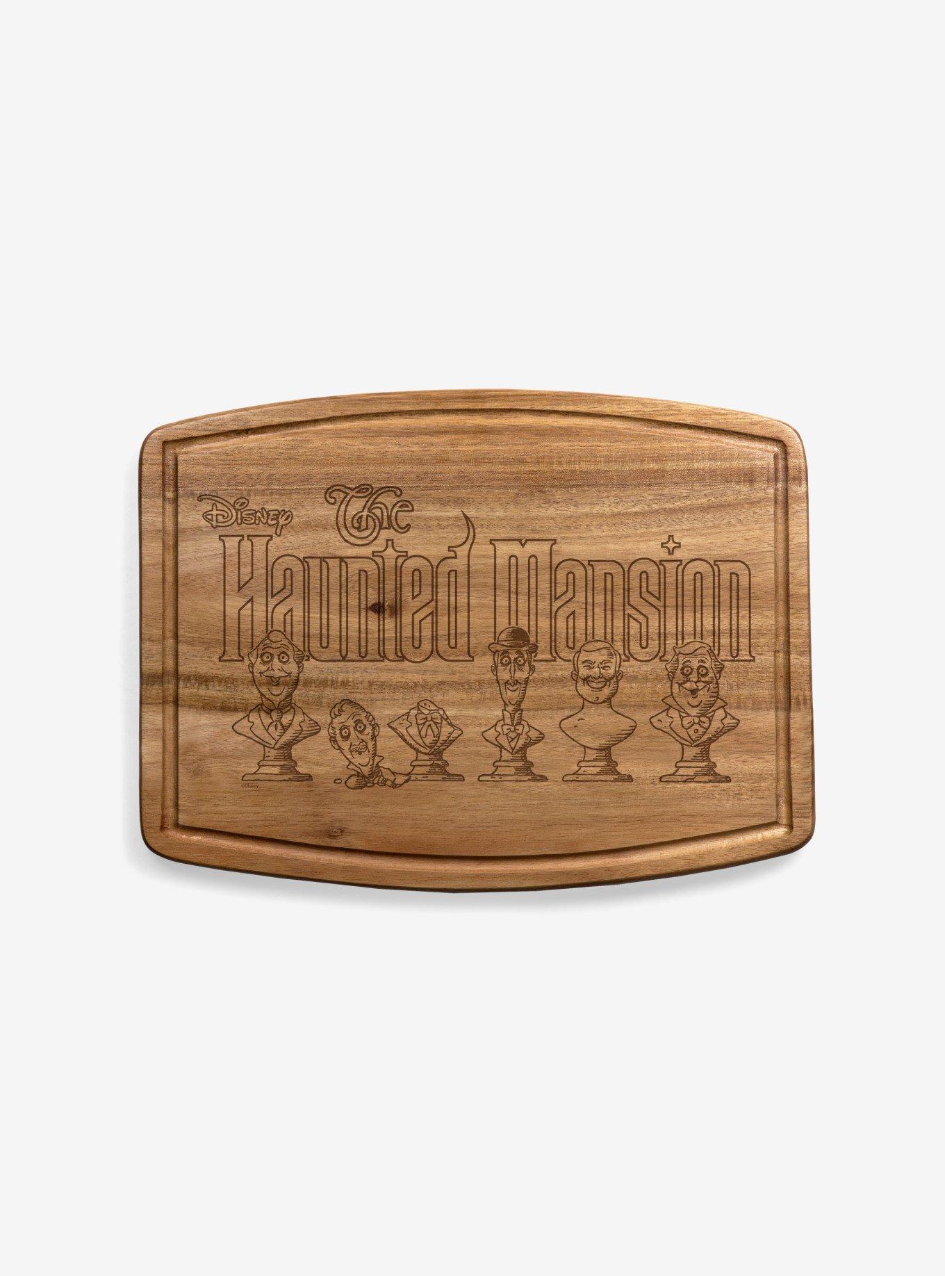 Disney Haunted Mansion Busts Acacia Cutting Board, , hi-res