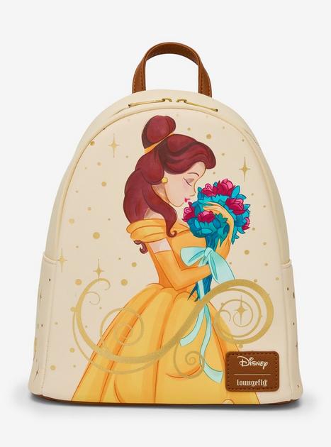 【Lounge Fly】Exclusive - Beauty and the Beast Mini Backpack Loungefly Beauty and the Beast Be Our Guest Mini Backpack