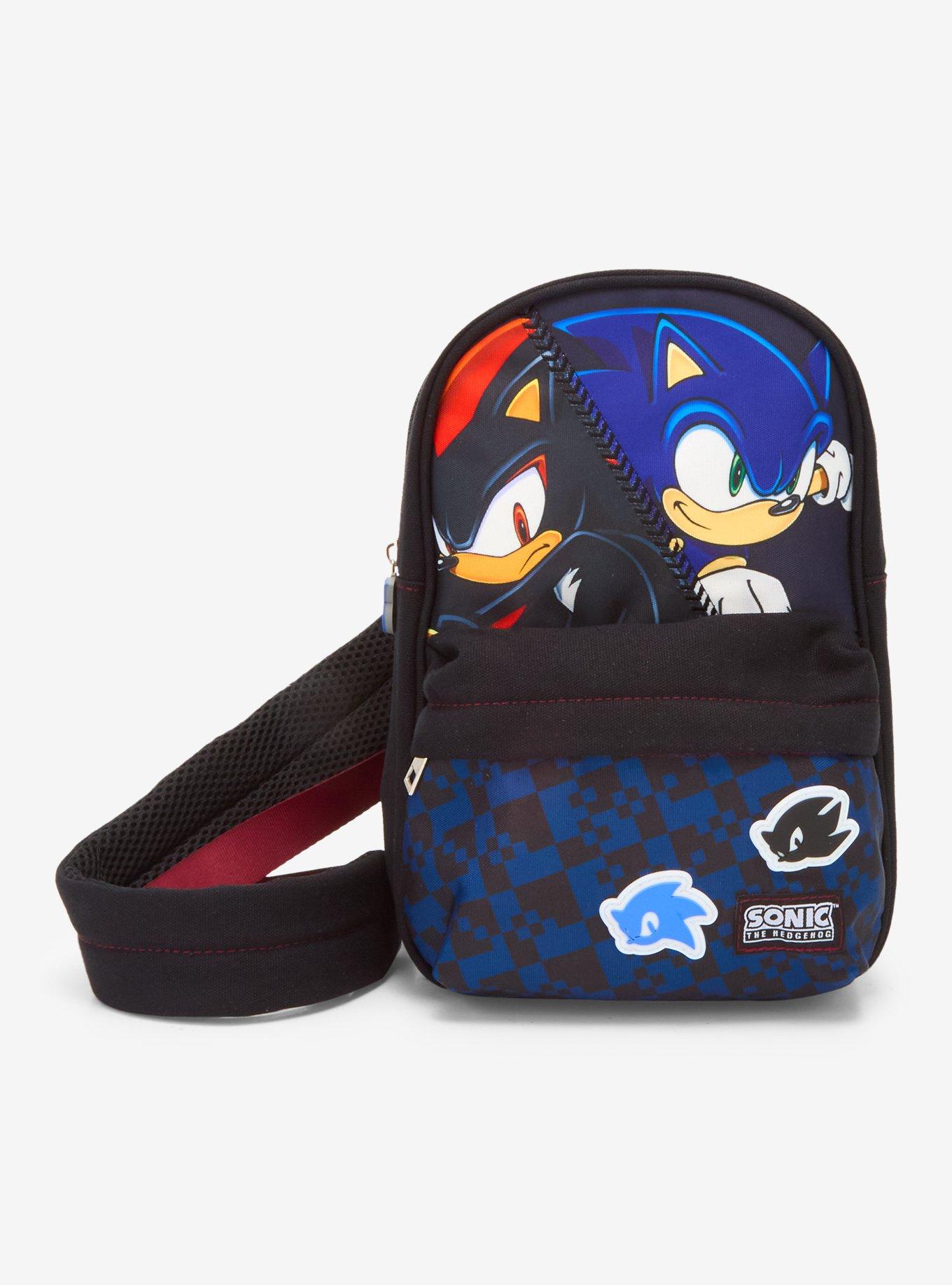 Sonic The Hedgehog Sonic & Shadow Sling Bag, , hi-res