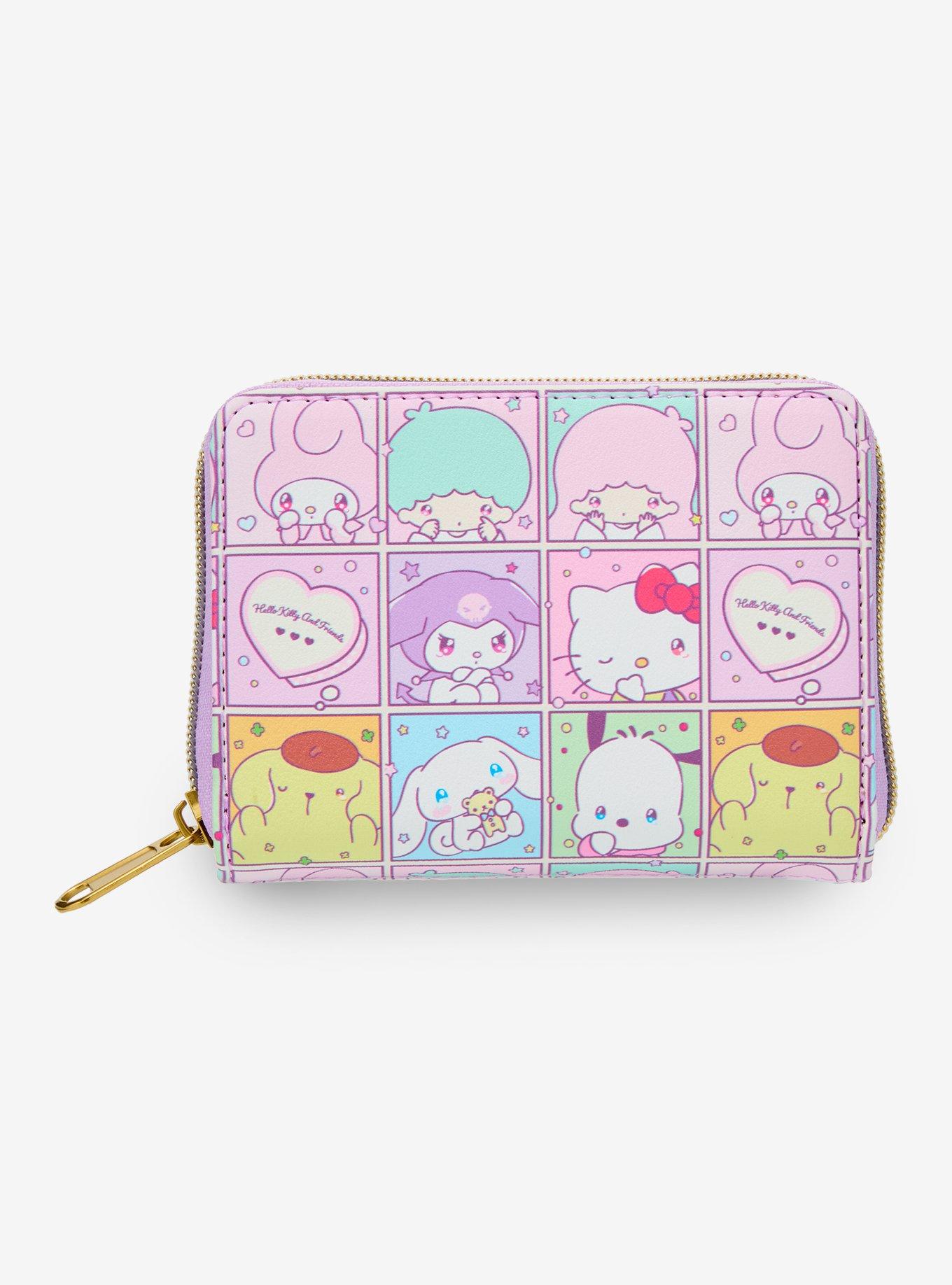 Loungefly Hello Kitty And Friends Missing You Mini Zipper Wallet, , hi-res