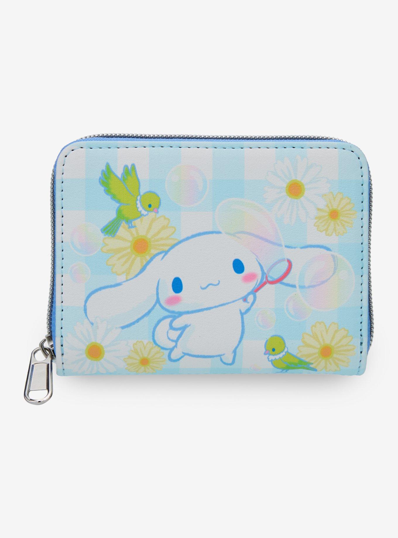 Loungefly Cinnamoroll Daisy Gingham Mini Wallet, , hi-res