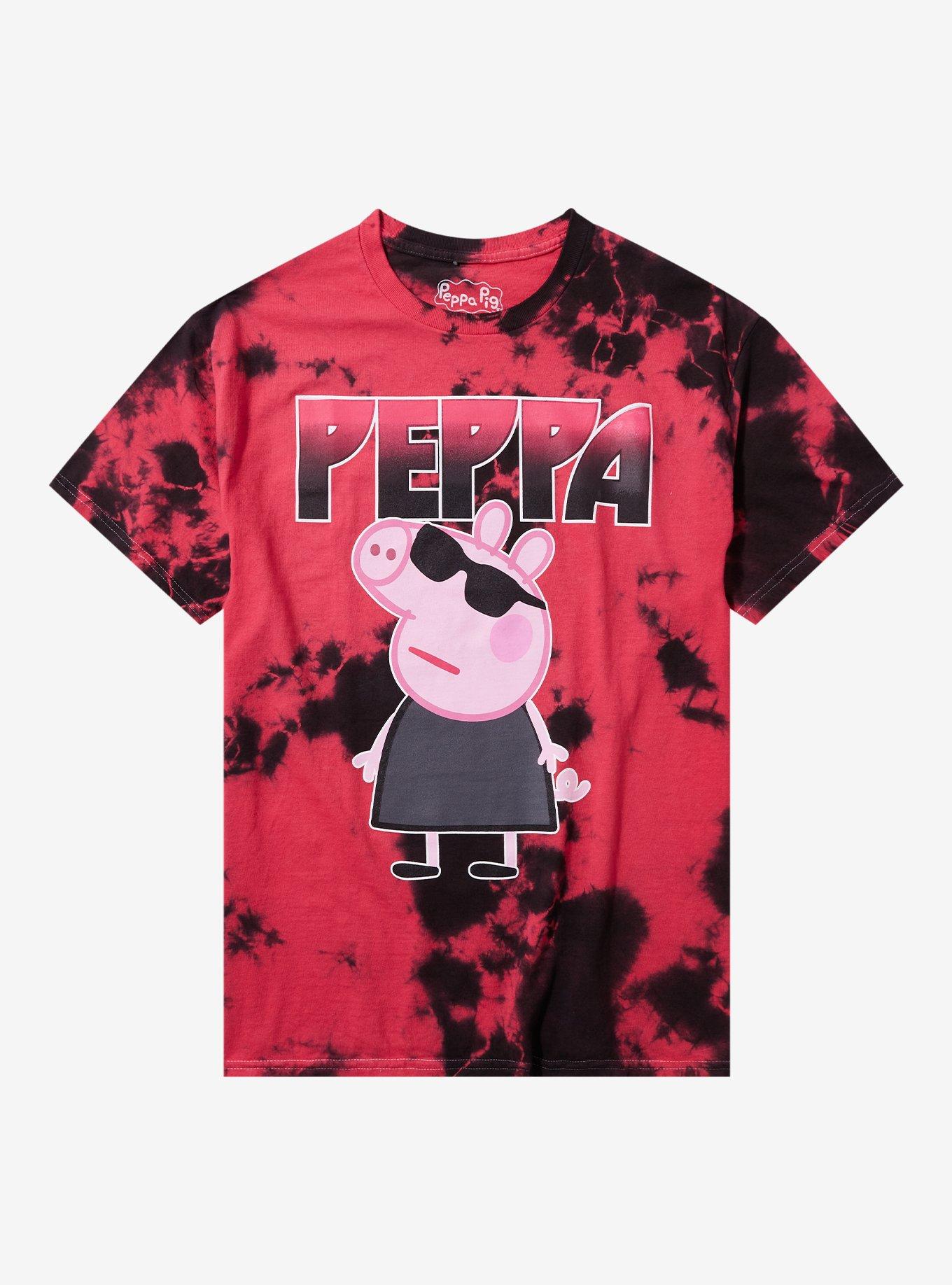 Peppa Pig Goth Tie-Dye T-Shirt, , hi-res