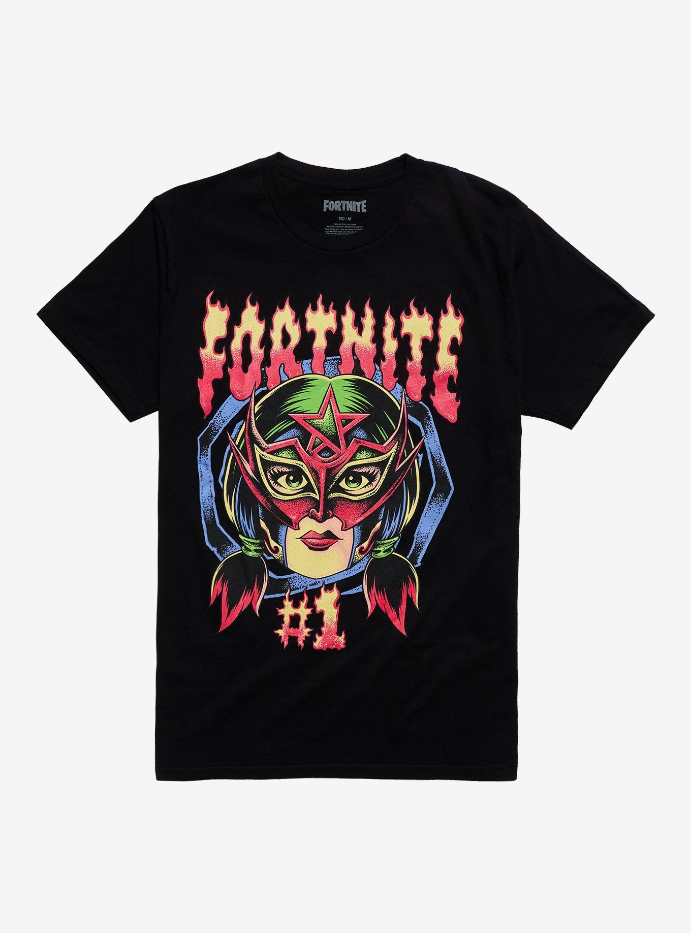 Fortnite Dynamo Face T-Shirt Hot Topic