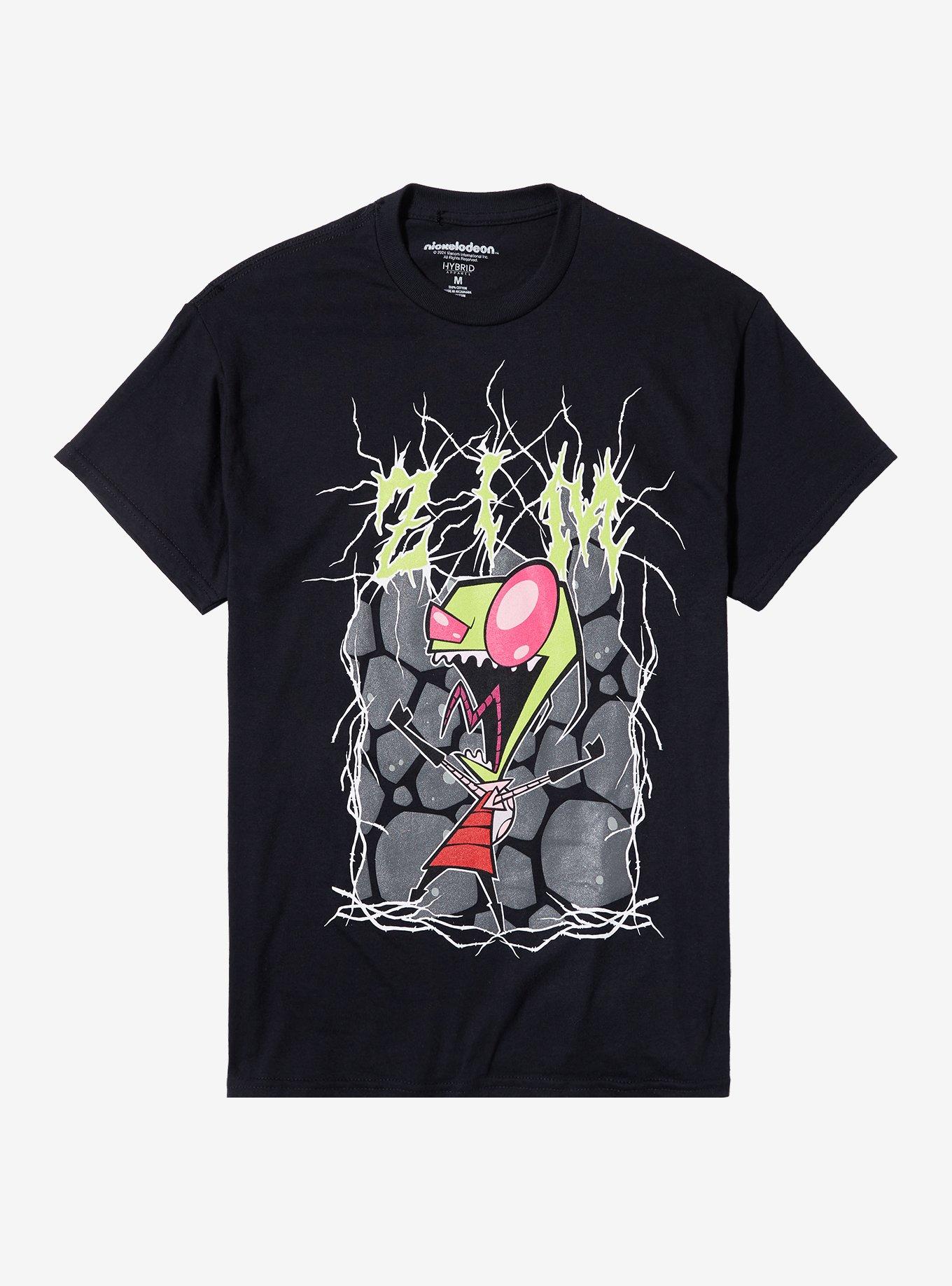 Invader Zim Rock Metal T-Shirt, , hi-res