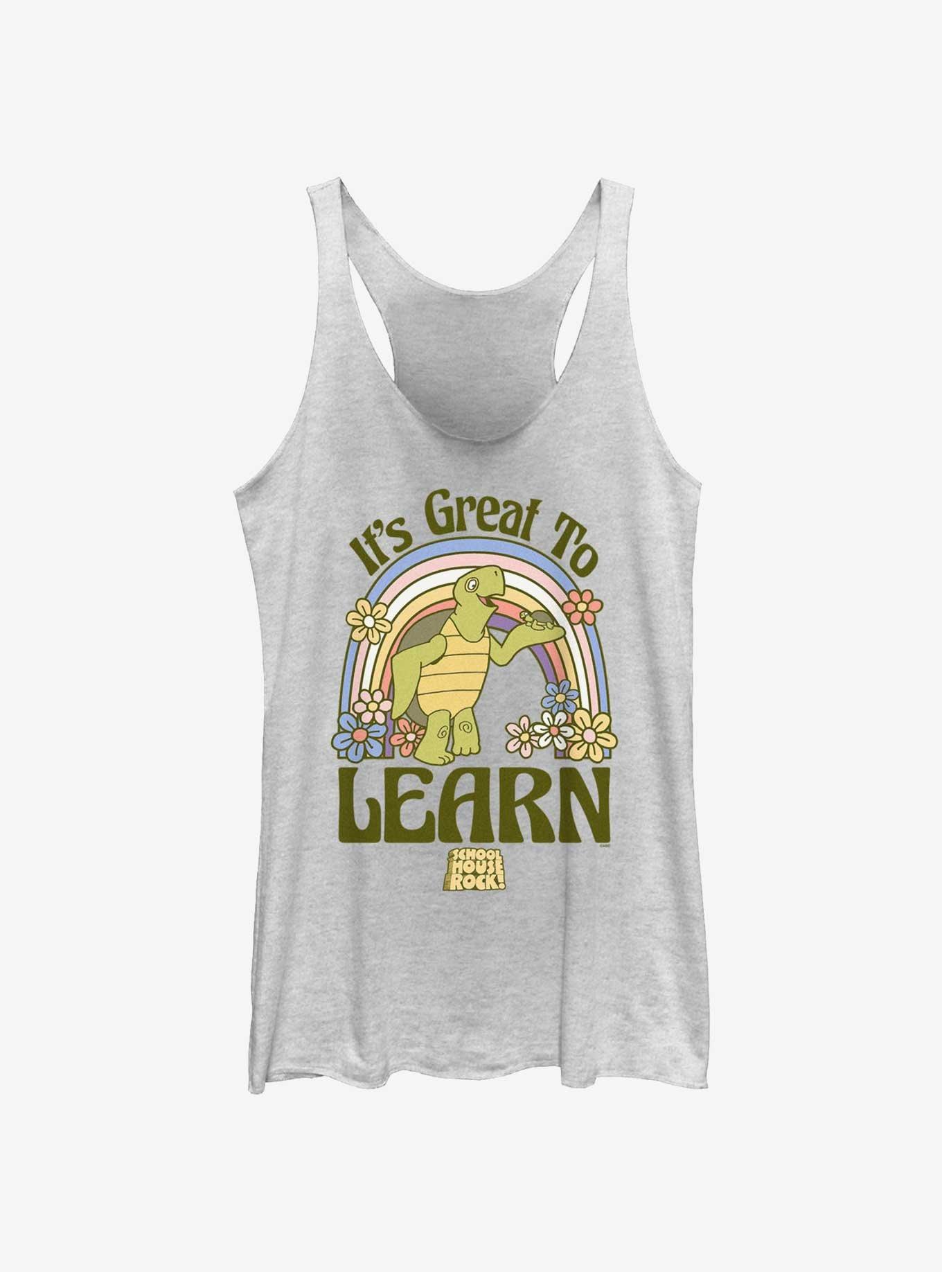 Schoolhouse Rock It's Great To Learn Girls Tank, , hi-res