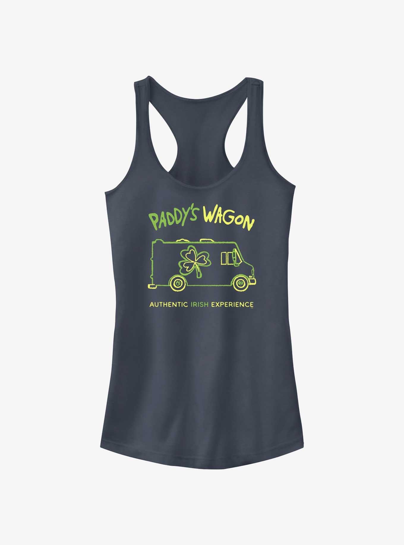 It's Always Sunny In Philadelphia Paddy's Wagon Girls Tank, INDIGO, hi-res