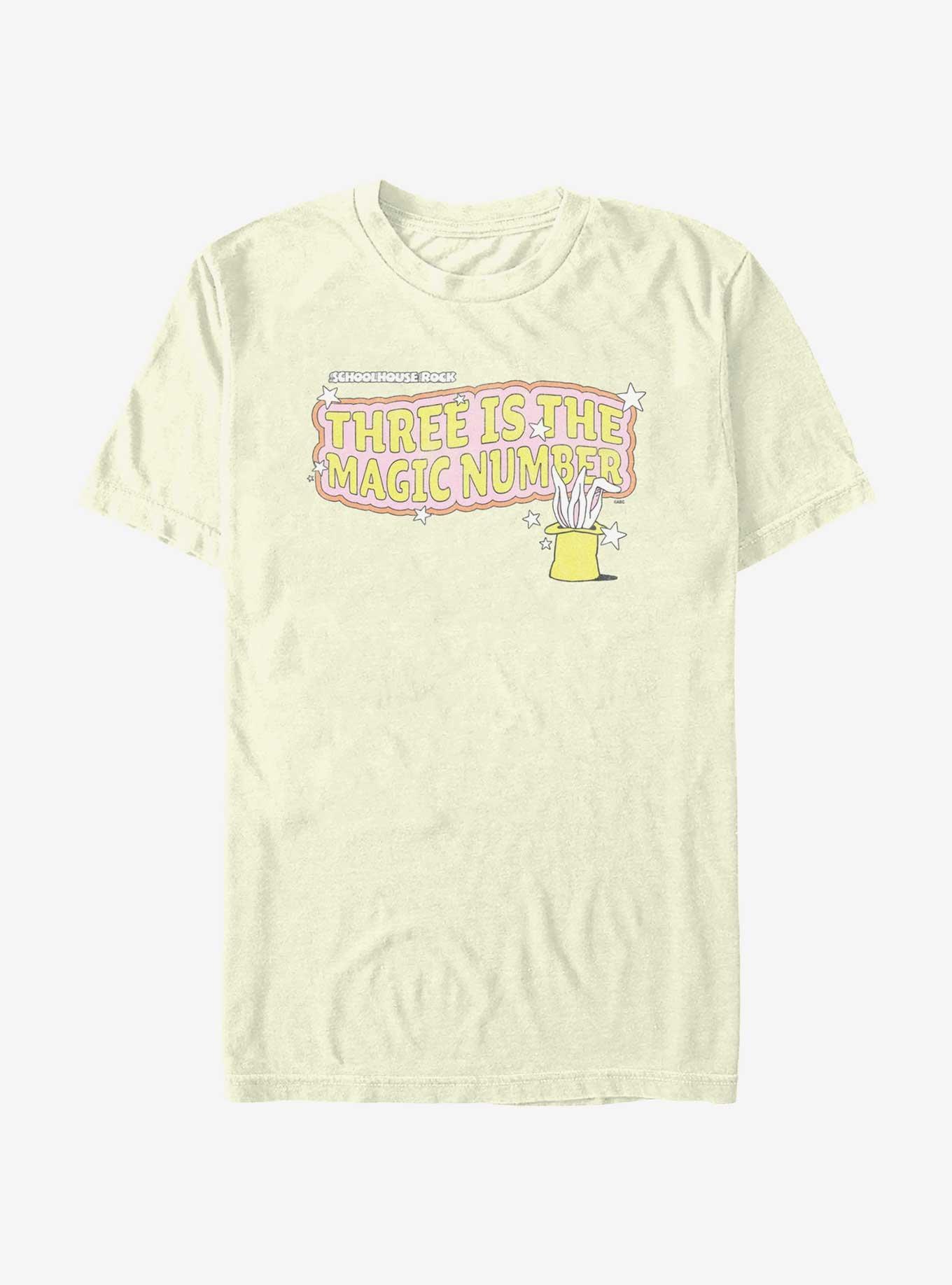 Schoolhouse Rock Three Is A Magic Number T-Shirt, , hi-res