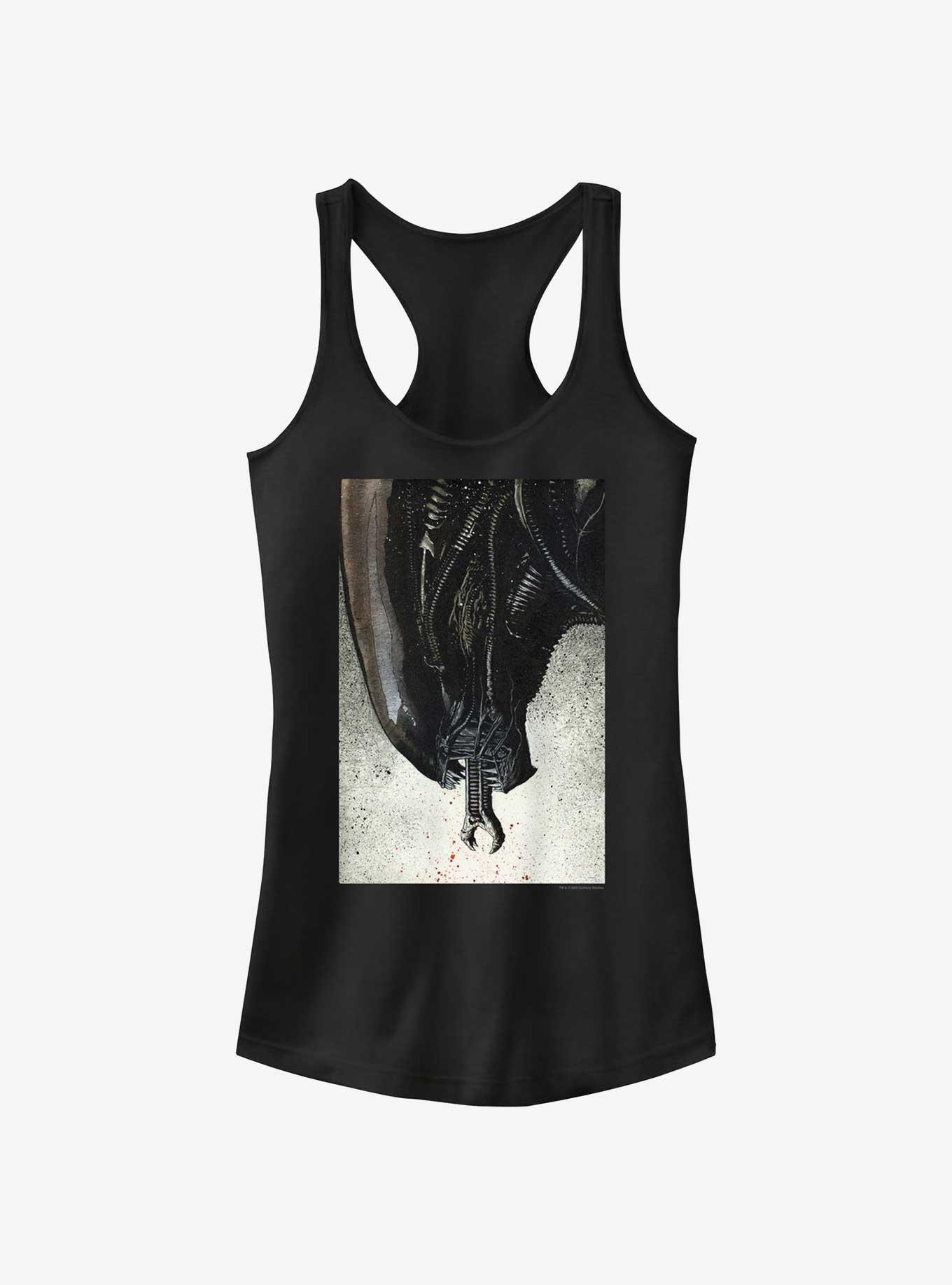 Alien Xenomorph Head Girls Tank, , hi-res