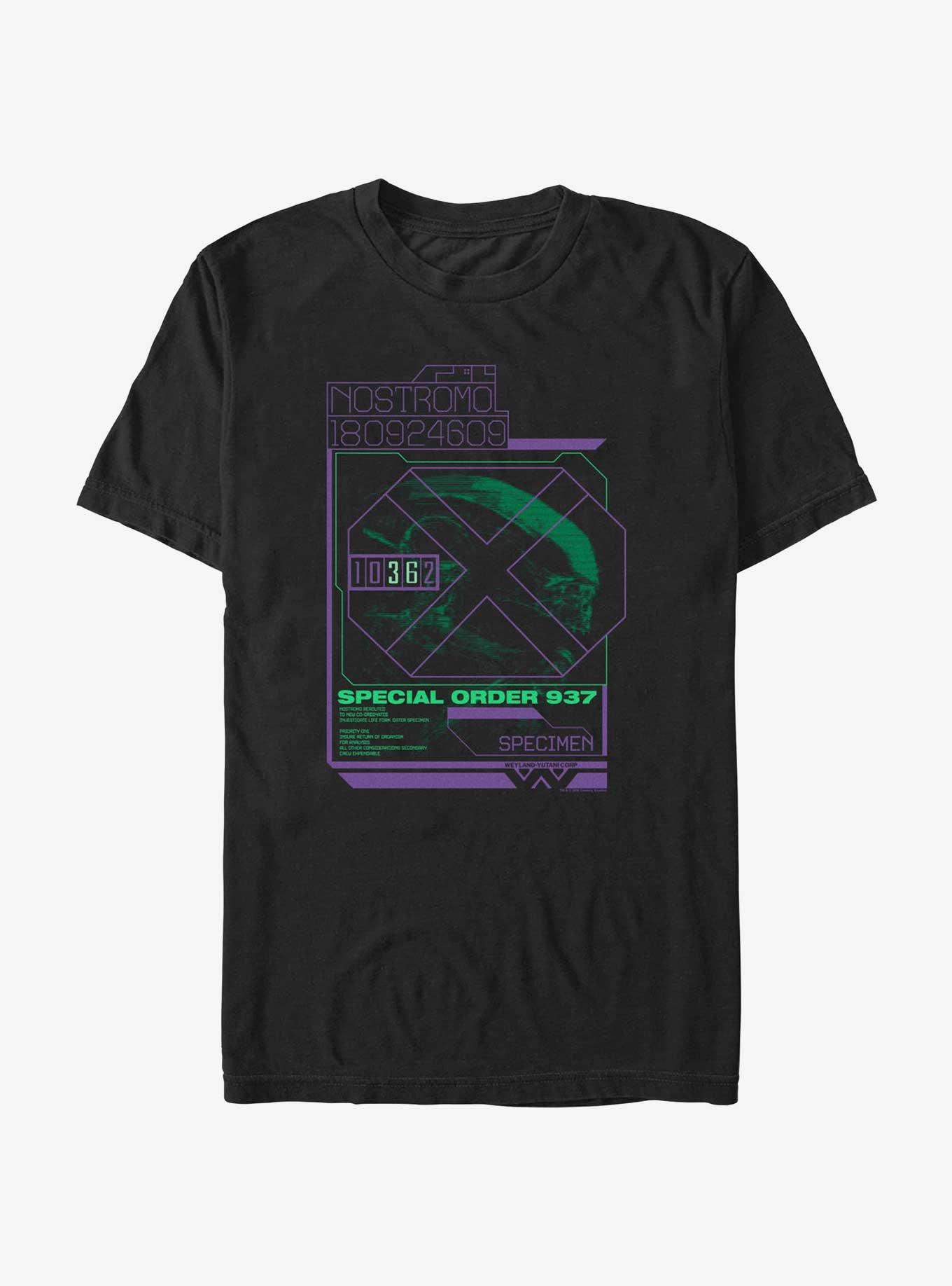 Alien Special Order T-Shirt, BLACK, hi-res