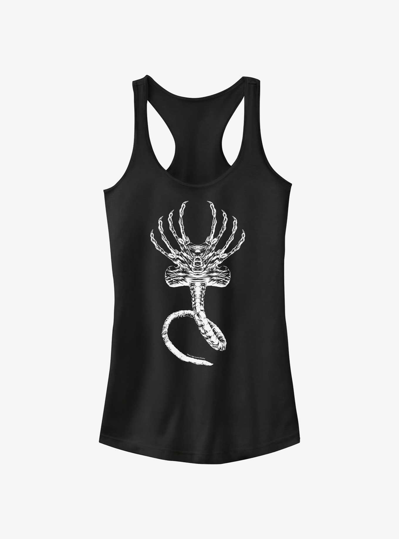 Alien Face Hugger Extended Girls Tank, , hi-res