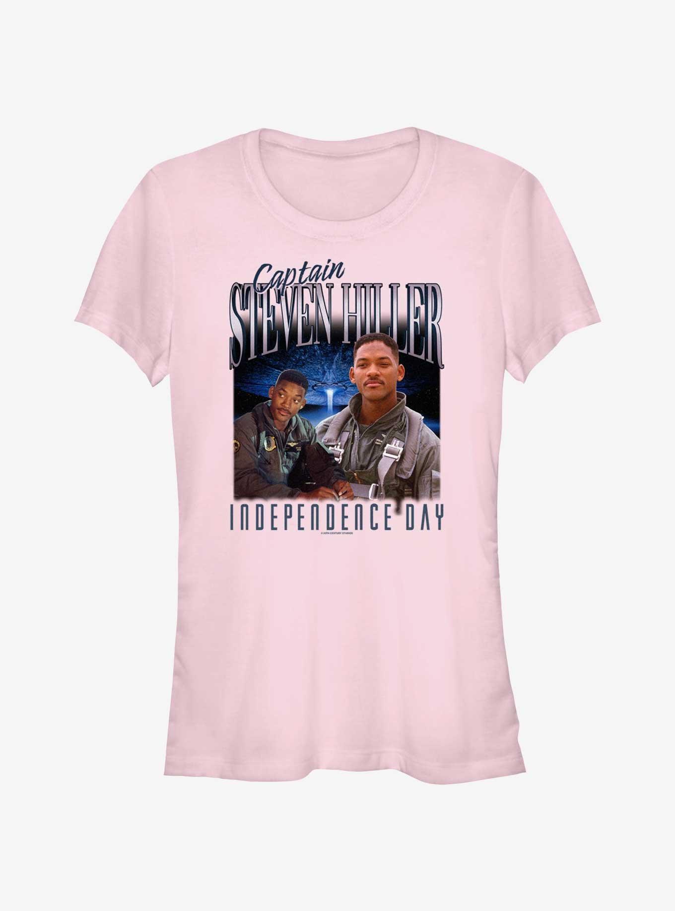 Independence Day Steve Hiller Collage Girls T-Shirt, , hi-res