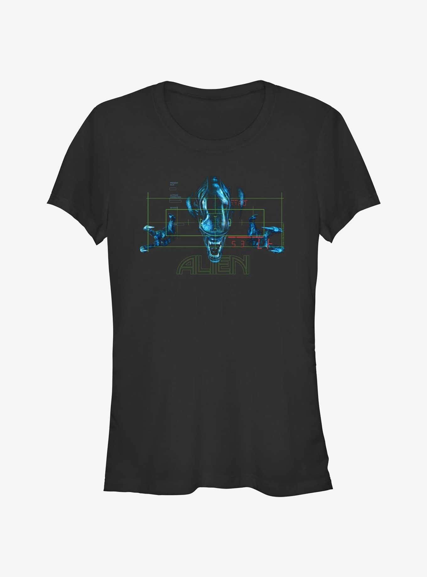 Alien Locked On Girls T-Shirt, , hi-res