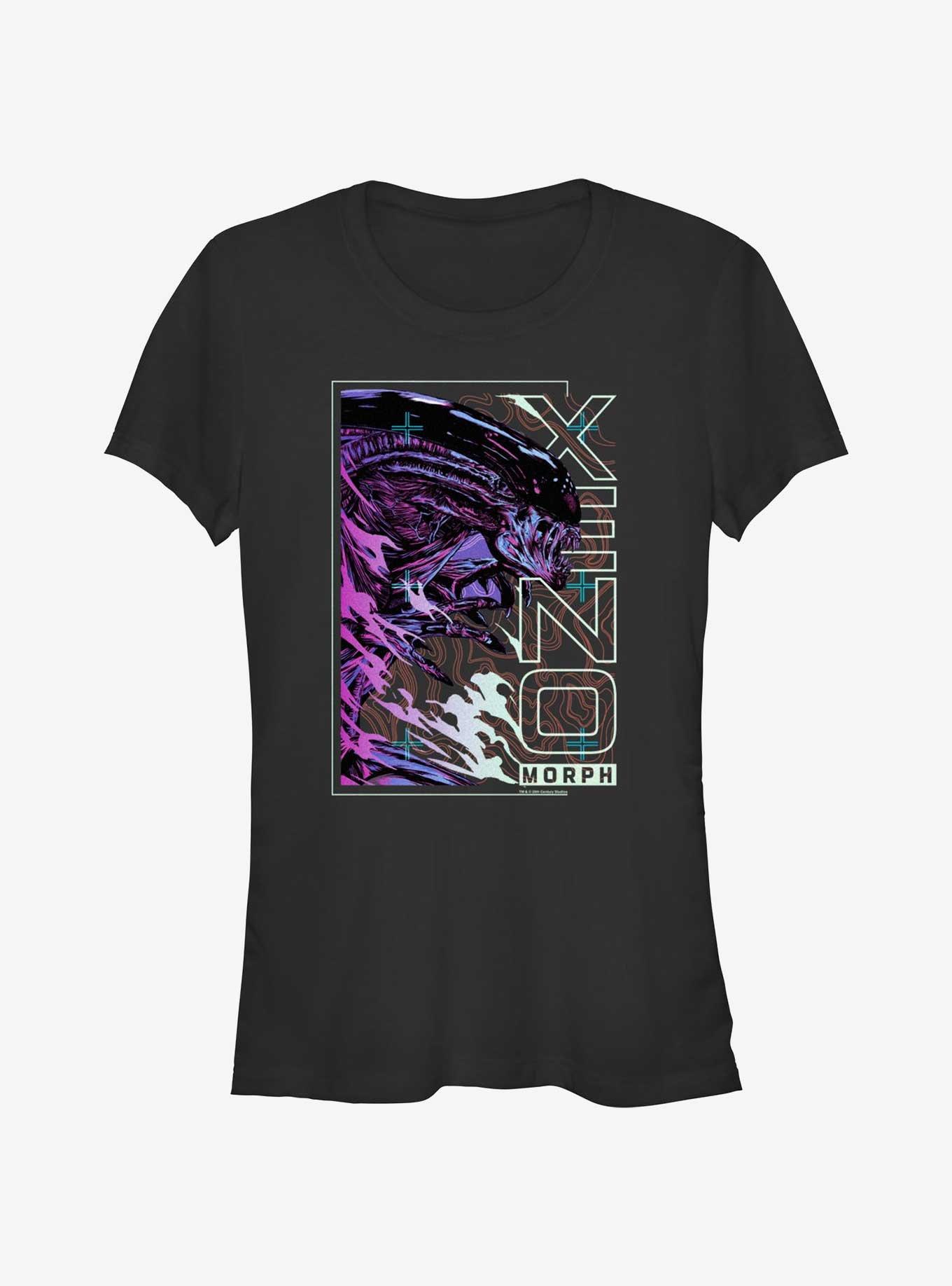 Alien Xenomorph Portrait Girls T-Shirt, , hi-res