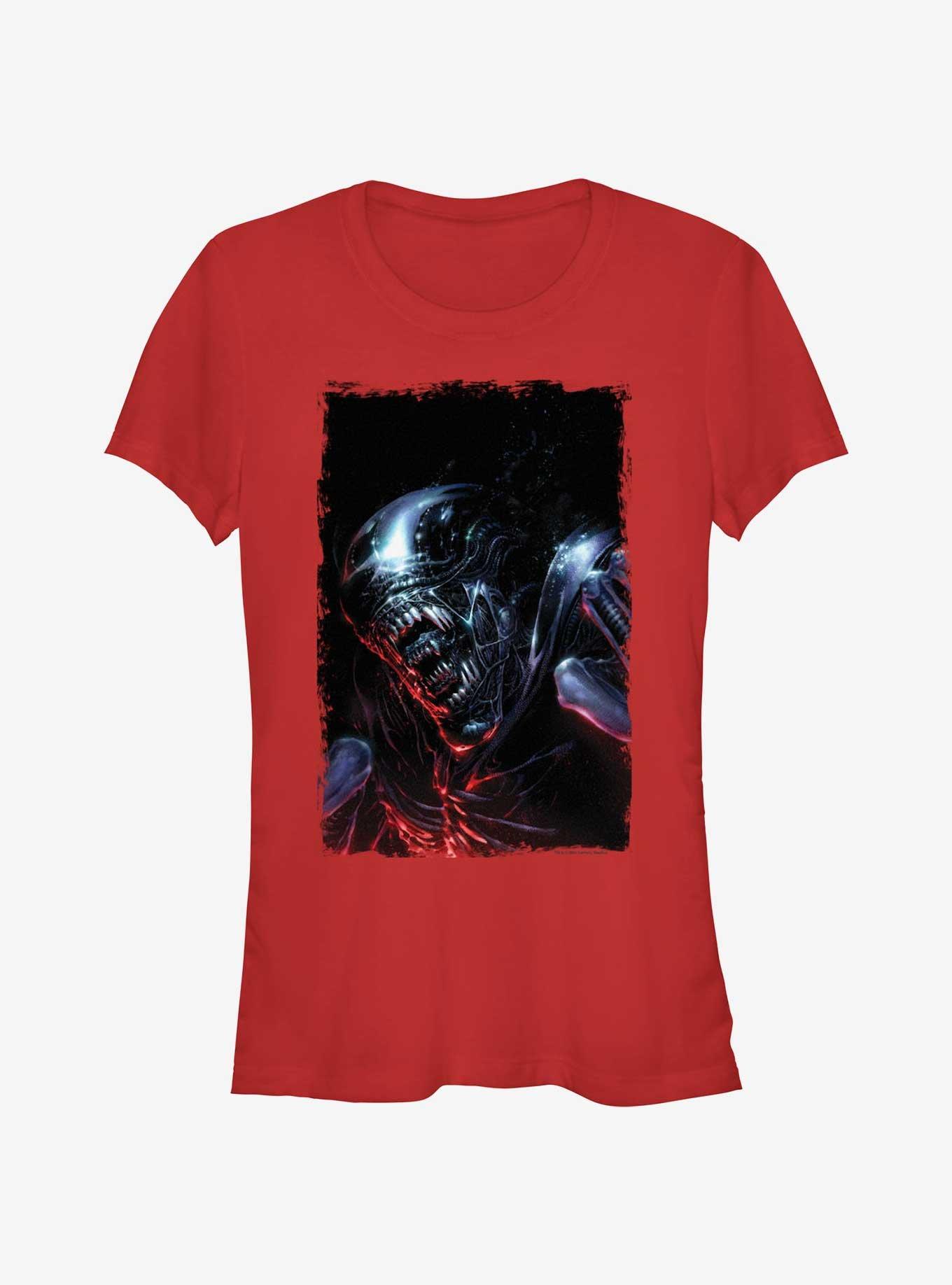 Alien Portrait Girls T-Shirt, , hi-res