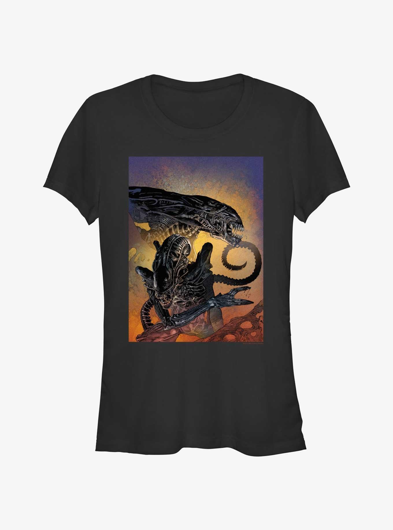 Alien Two Xenomorphs Girls T-Shirt, , hi-res