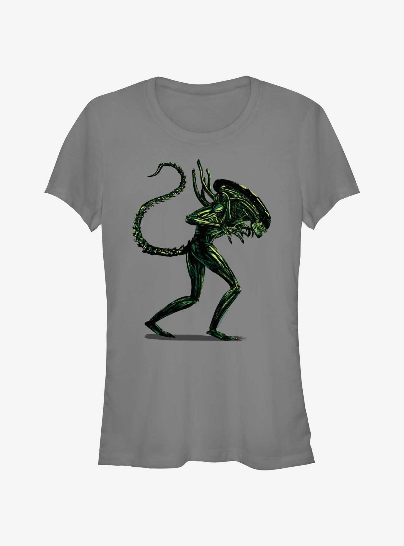 Alien On The Prowl Girls T-Shirt