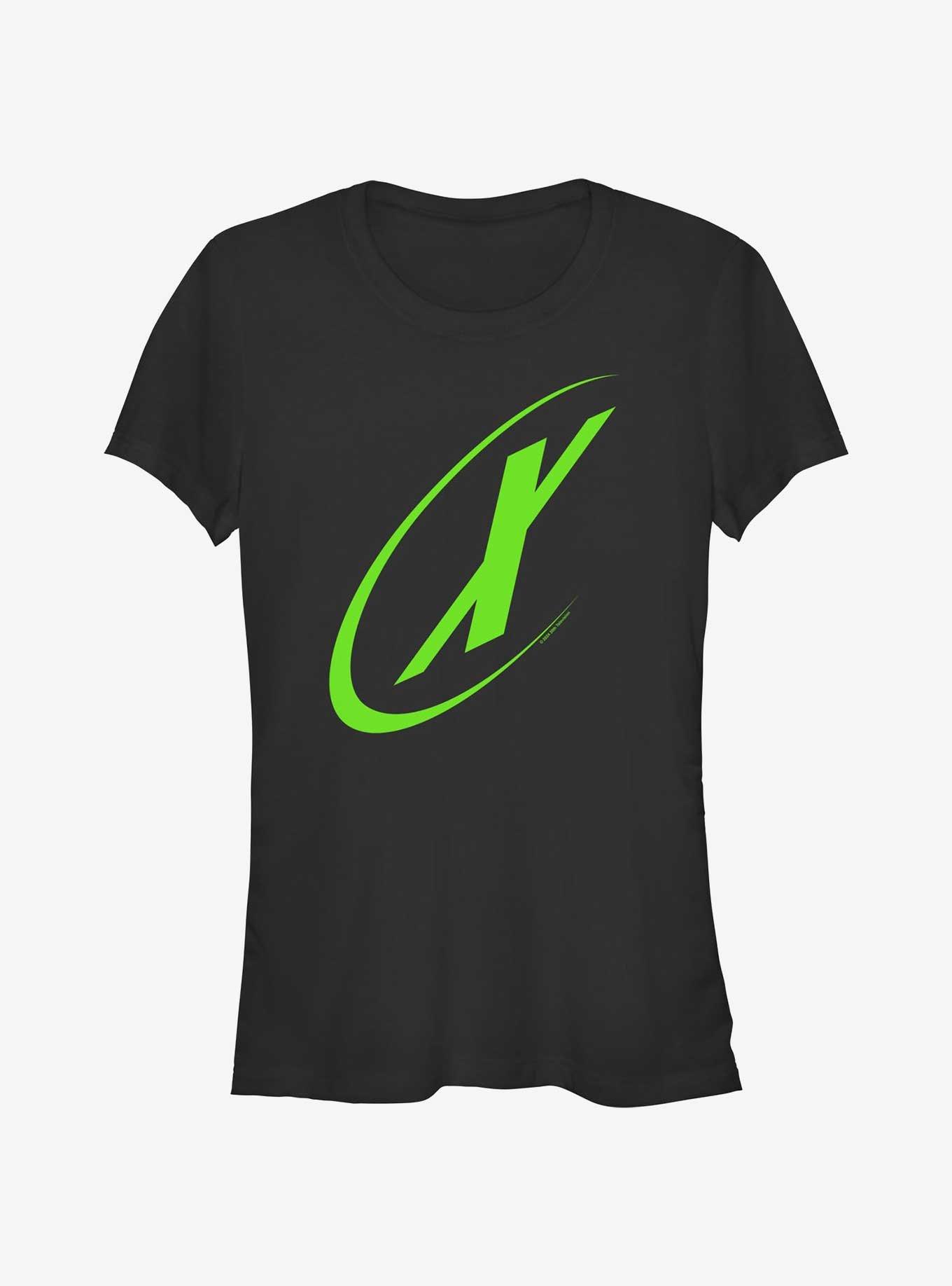 The X-Files X Logo Girls T-Shirt, BLACK, hi-res