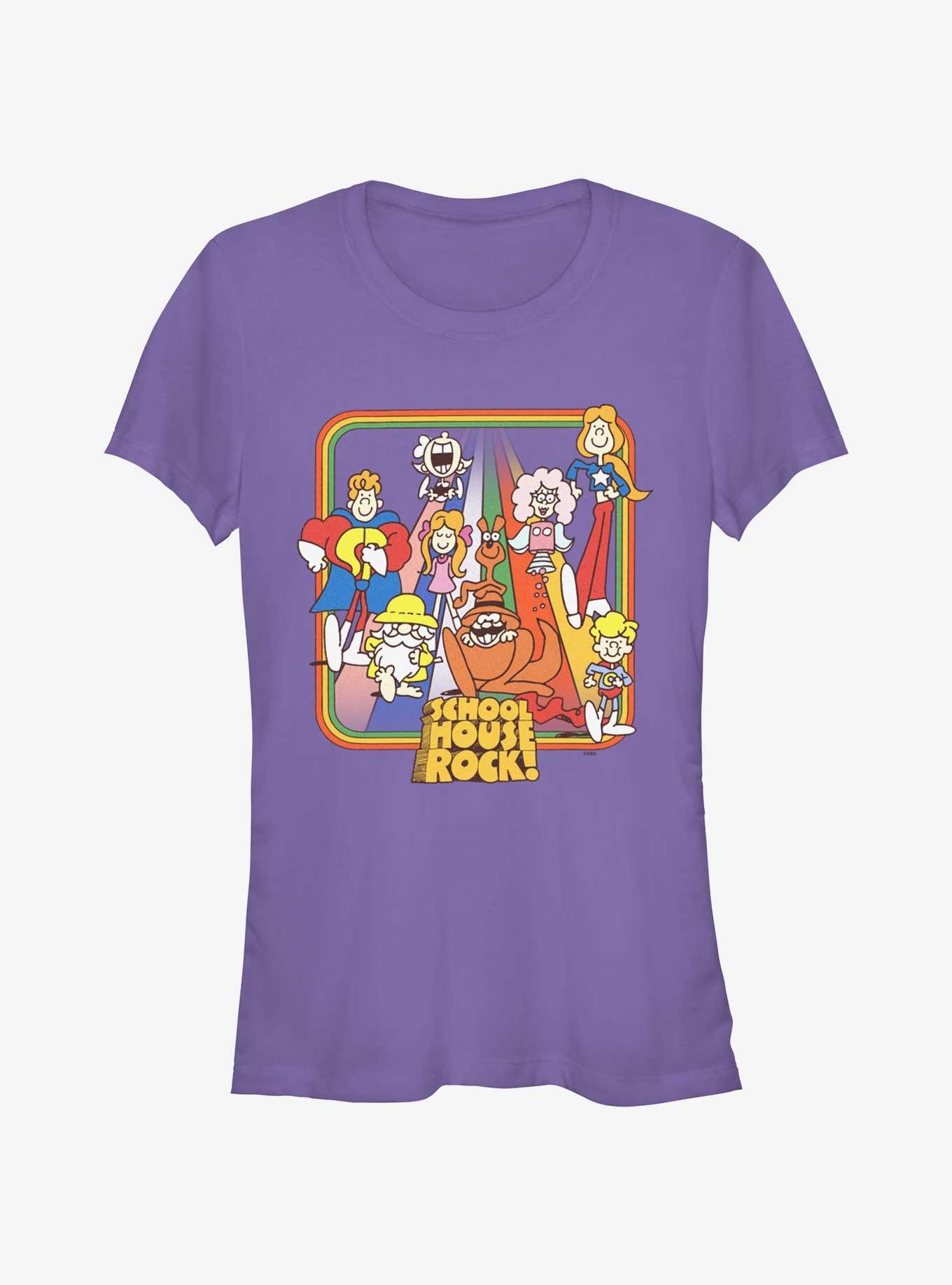 Schoolhouse Rock Groovy School House Girls T-Shirt, , hi-res