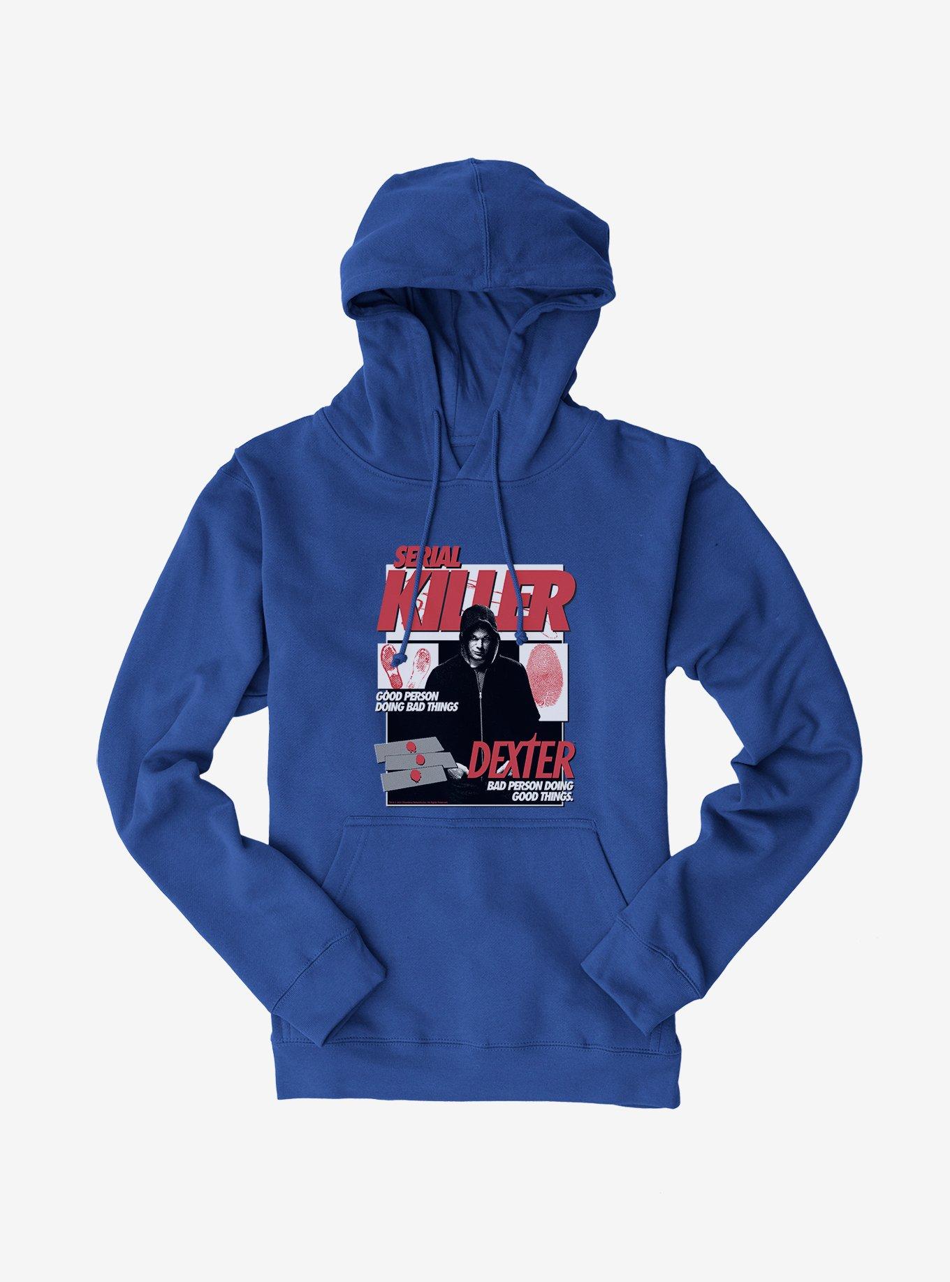 Dexter Serial Killer Hoodie, ROYAL, hi-res