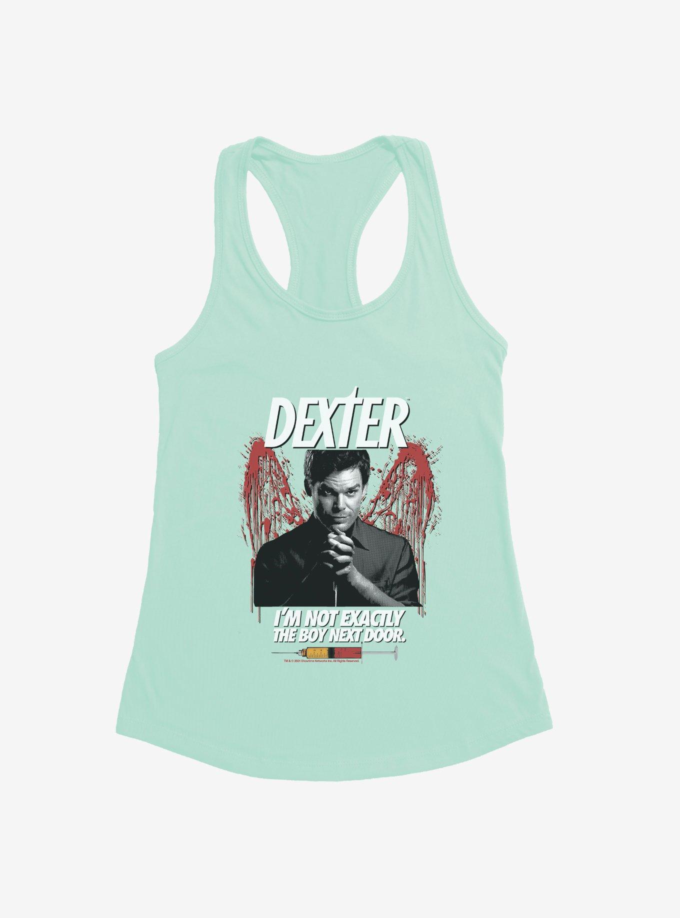 Dexter I'm Not Exactly The Boy Next Door Girls Tank, , hi-res