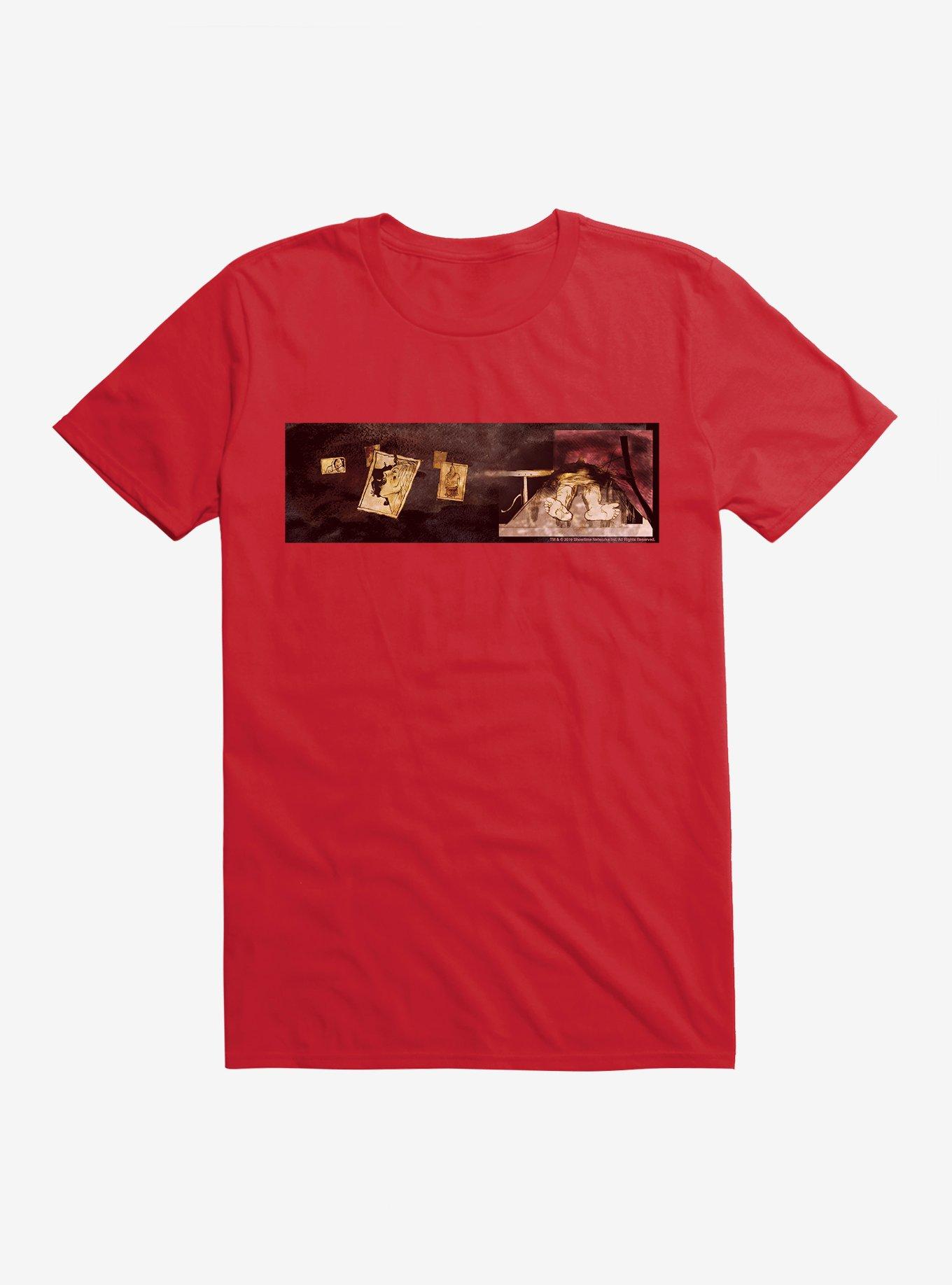 Dexter Crime Scene T-Shirt, RED, hi-res