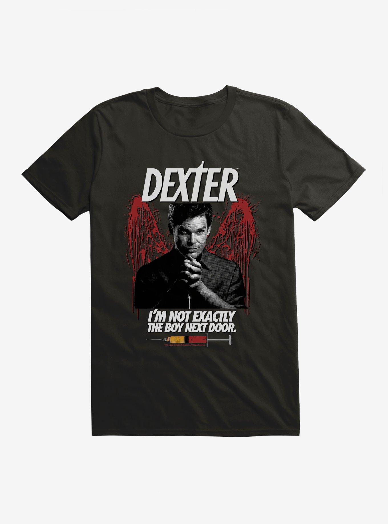 Dexter I'm Not Exactly The Boy Next Door T-Shirt, , hi-res