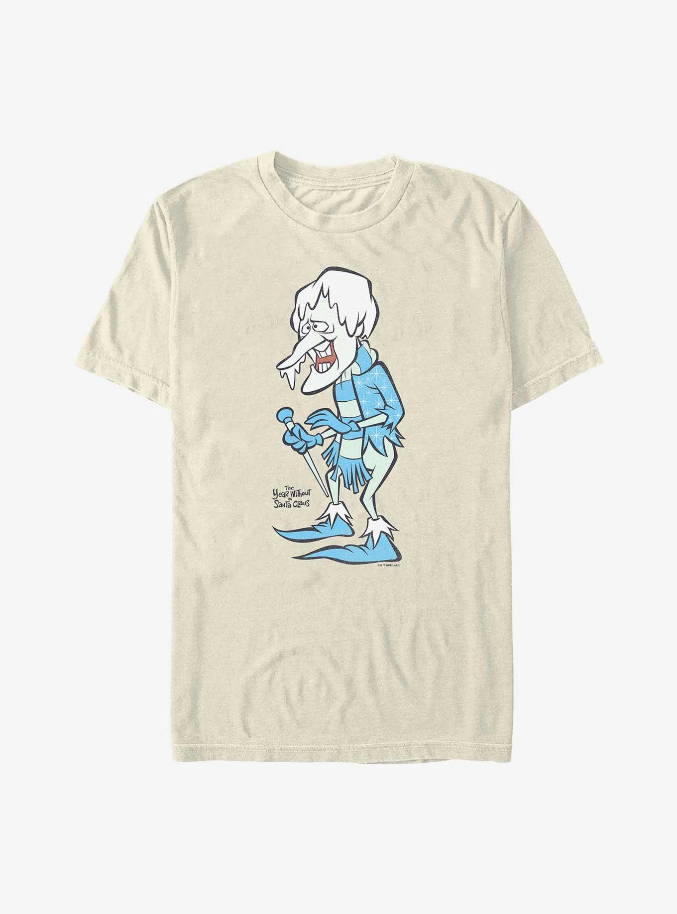 A Year Without A Santa Vintage Snow Garment Dye T-Shirt