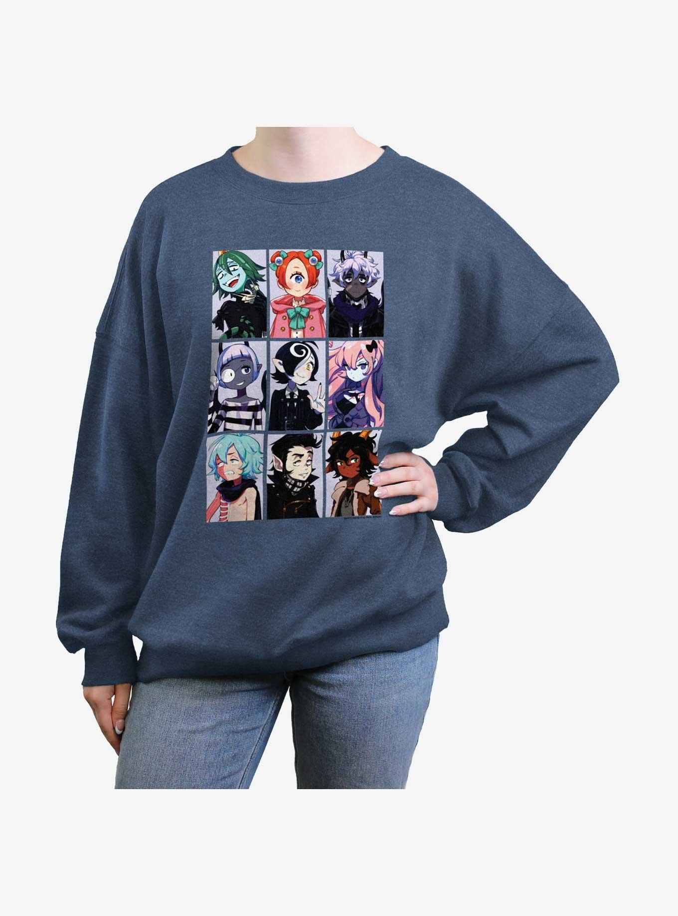 Devils Candy Class Photo Womens Oversized Sweatshirt, , hi-res