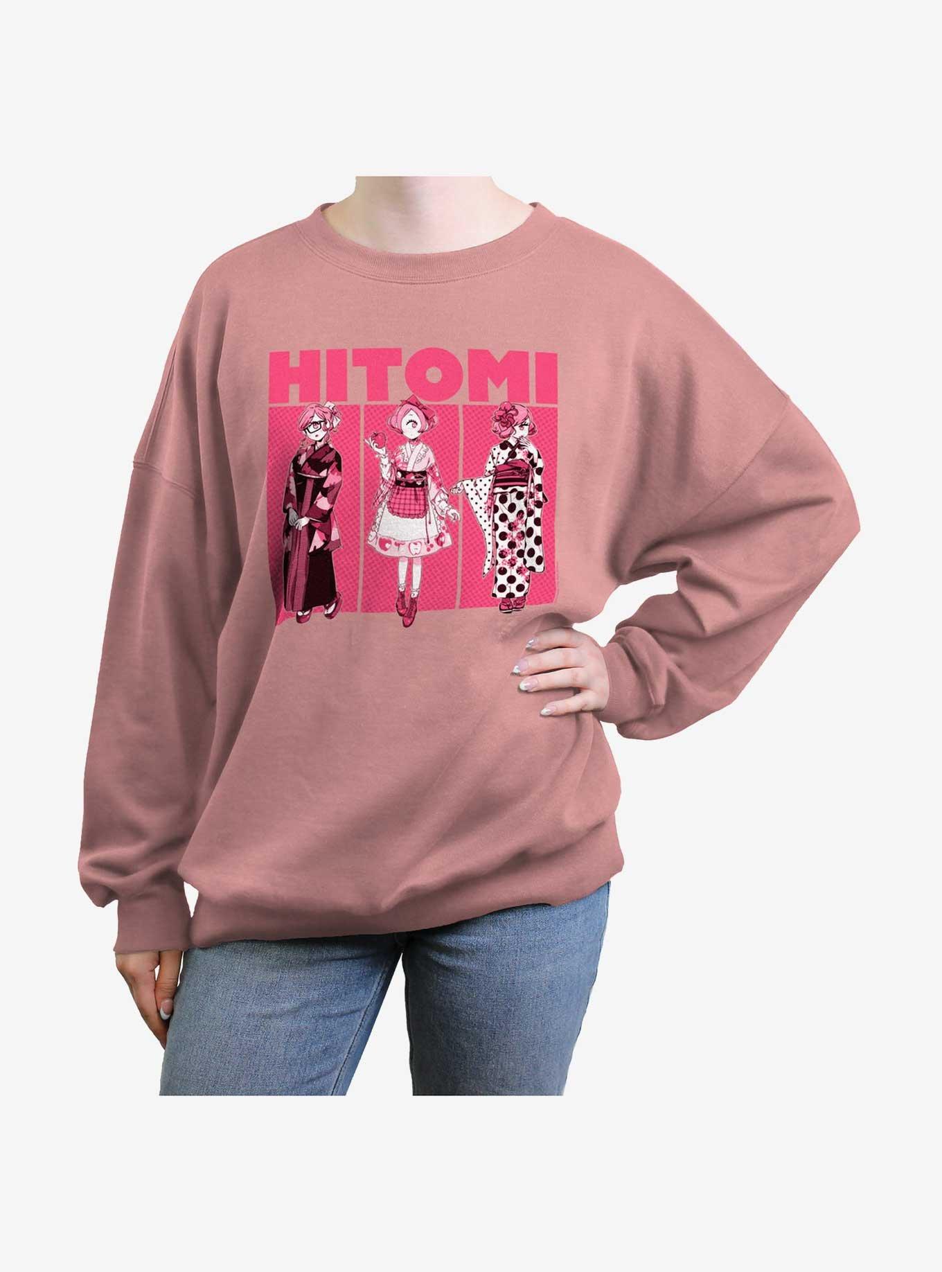 Devils Candy Hitomi Panels Womens Oversized Sweatshirt, , hi-res