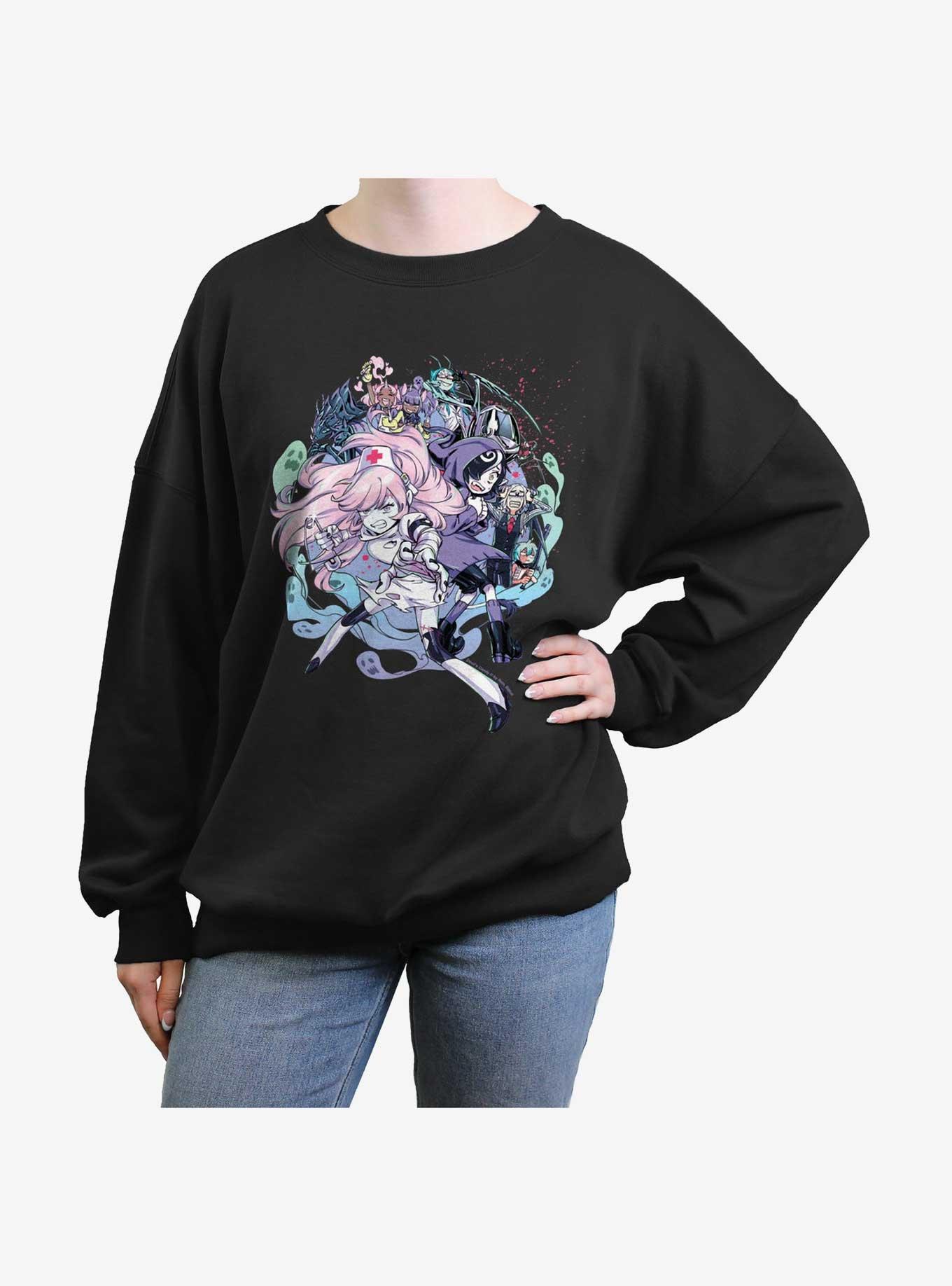 Devils Candy Devils Candy Comic Characters Womens Oversized Sweatshirt, , hi-res