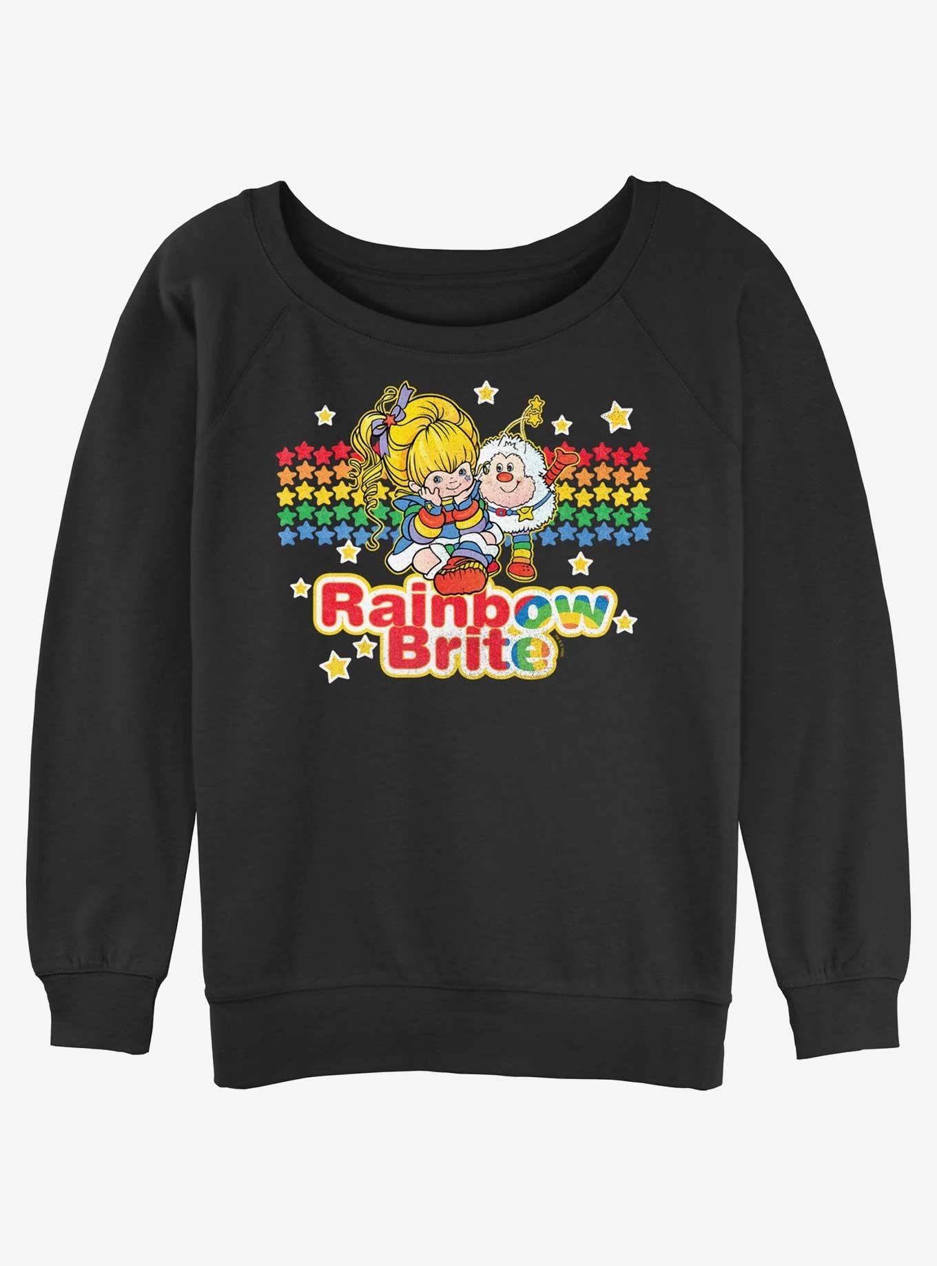 Rainbowbrite Vintage Pals Womens Slouchy Sweatshirt, , hi-res