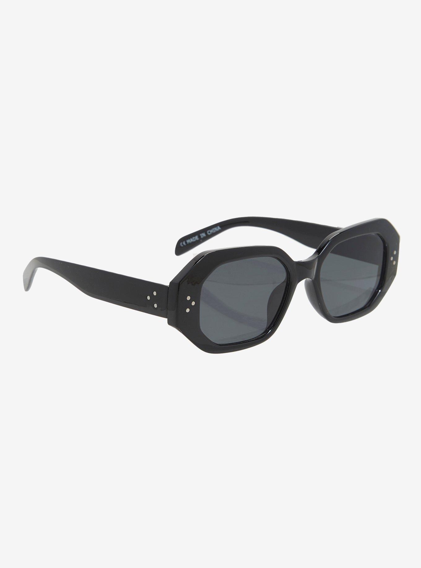 Geometrical Stud Sunglasses, , hi-res