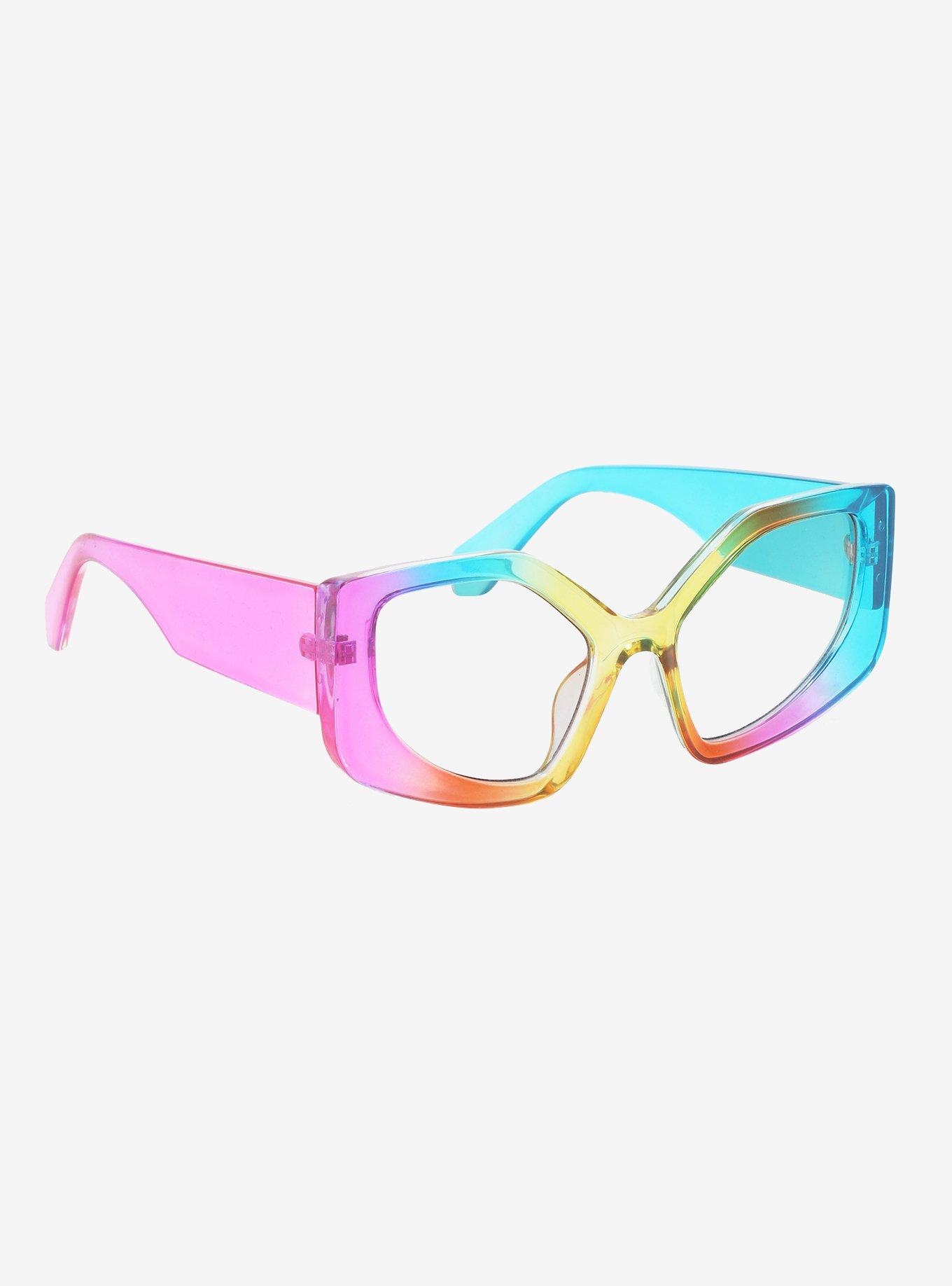 Rainbow Geometric Sunglasses, , hi-res